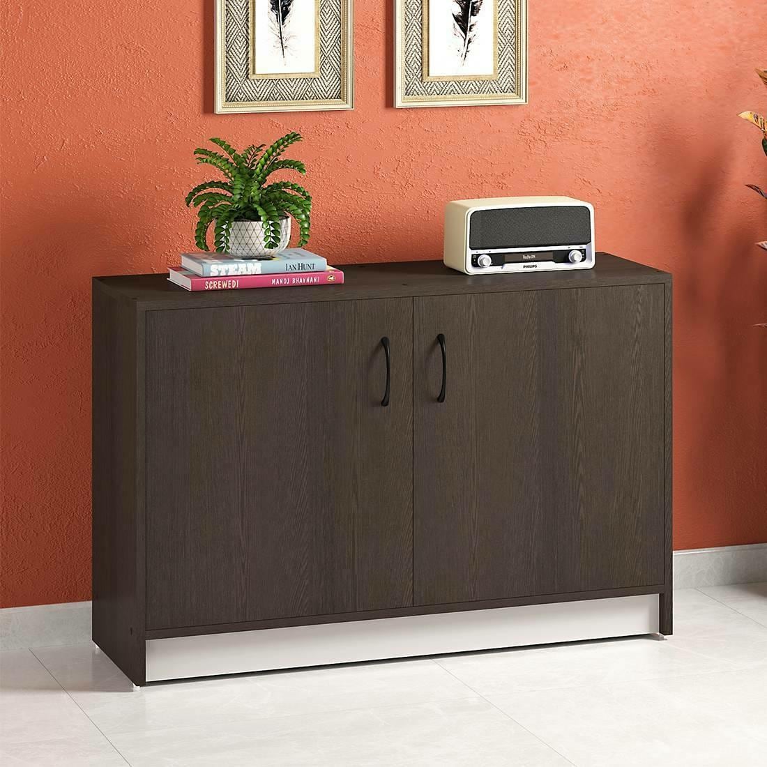 Buy SimplyWud Alex Shoe Cabinet (Finish : Dark Wenge