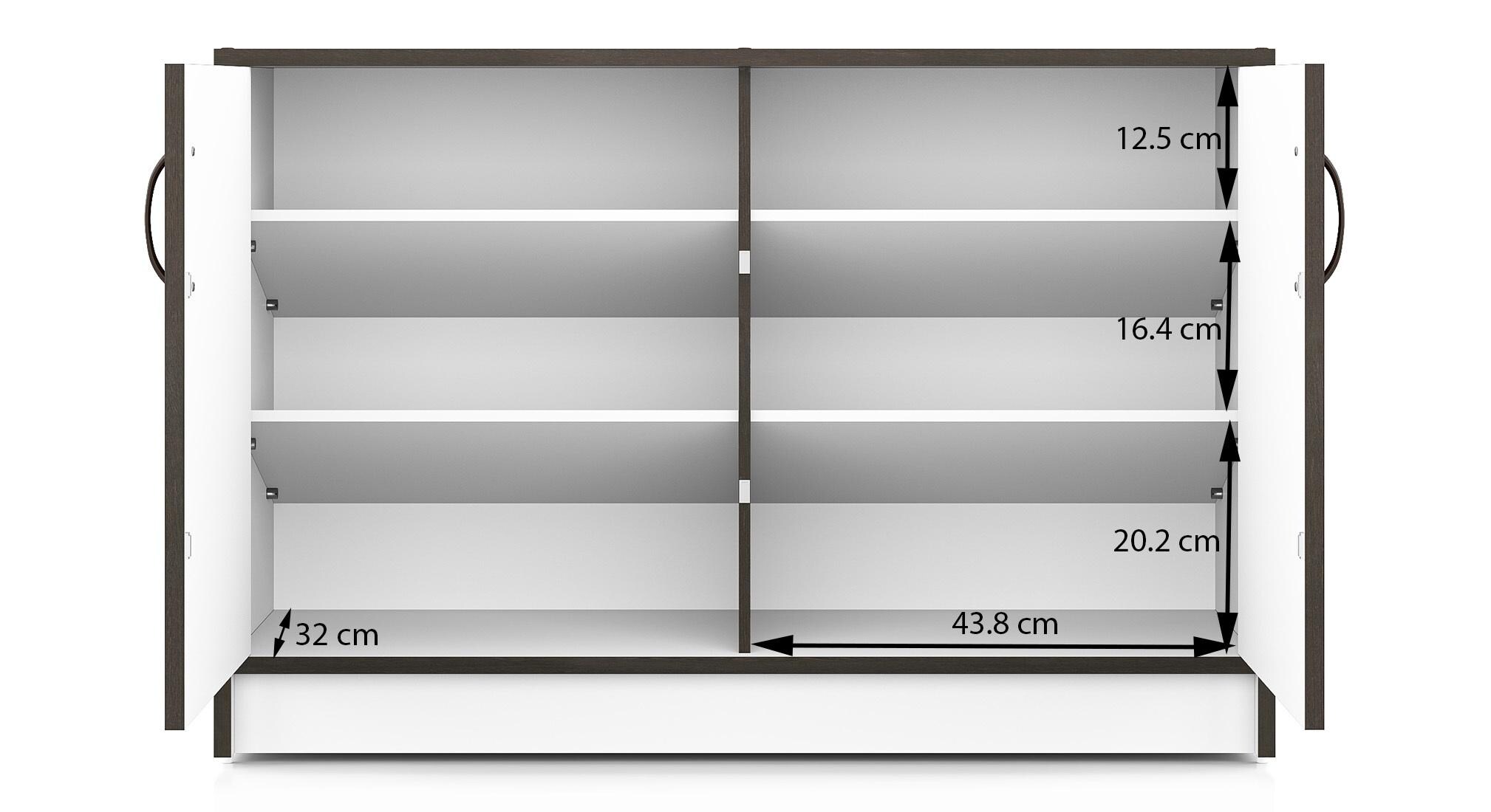 Buy SimplyWud Alex Shoe Cabinet (Finish : Dark Wenge