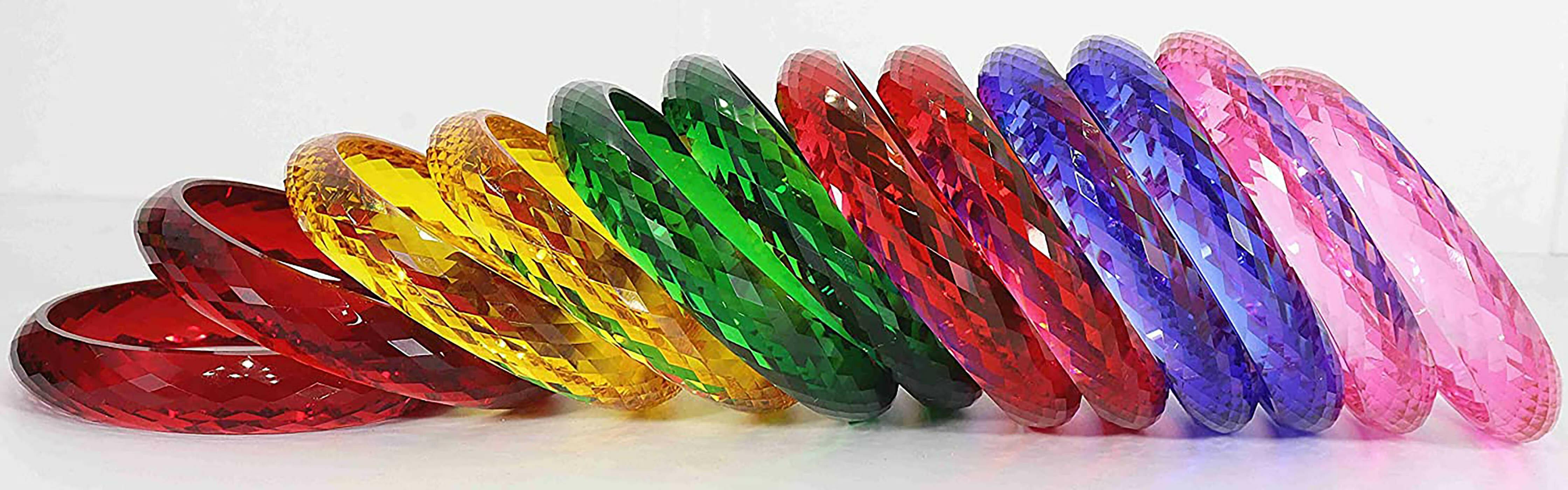 Buy NMII Acrylic with Diamond Cut Pattern Glossy Finished