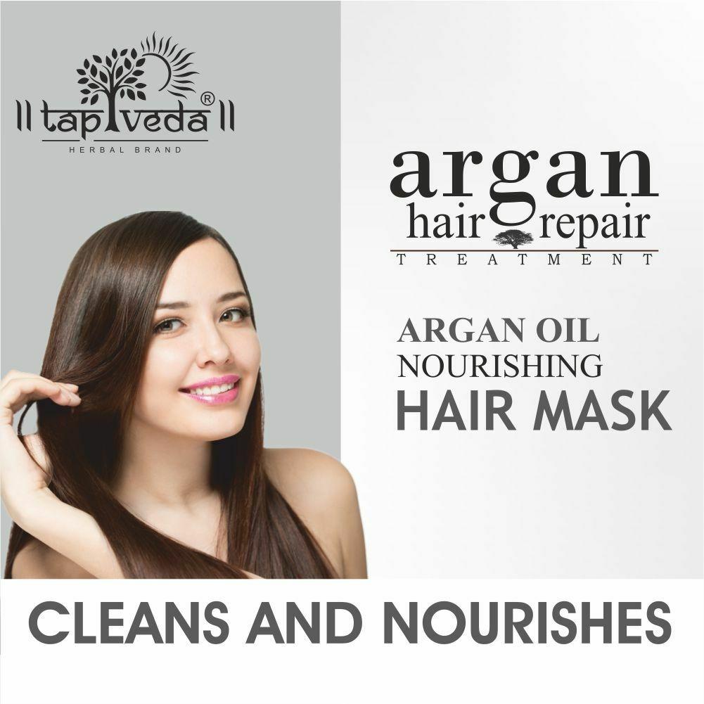 Buy Tapveda Moroccan Argan Oil Hair Spa - 1000 Ml | Deep