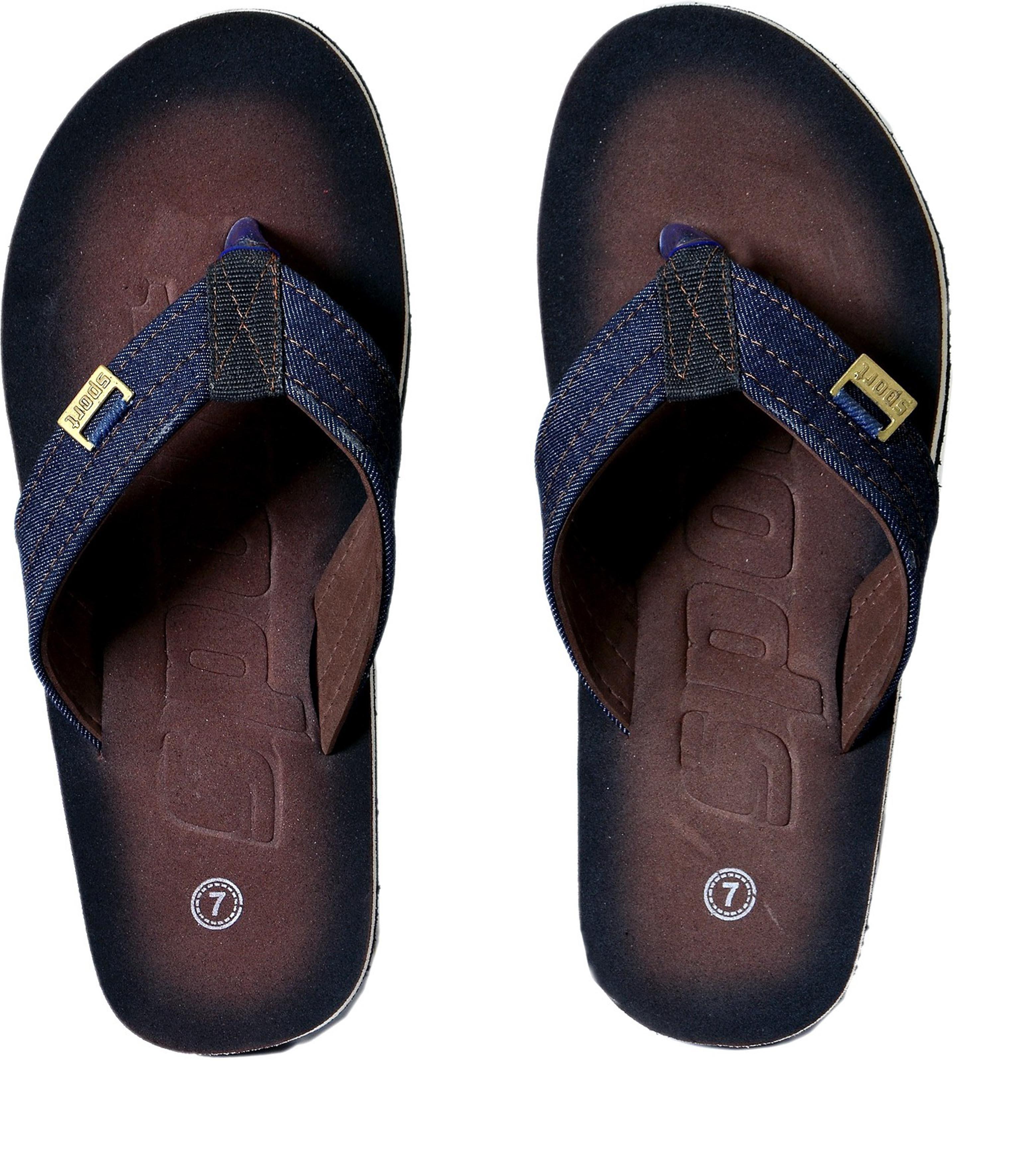 Buy Crazy Bunny Men Brown Flip-Flops - 6 Online at Best Prices in India -  JioMart.