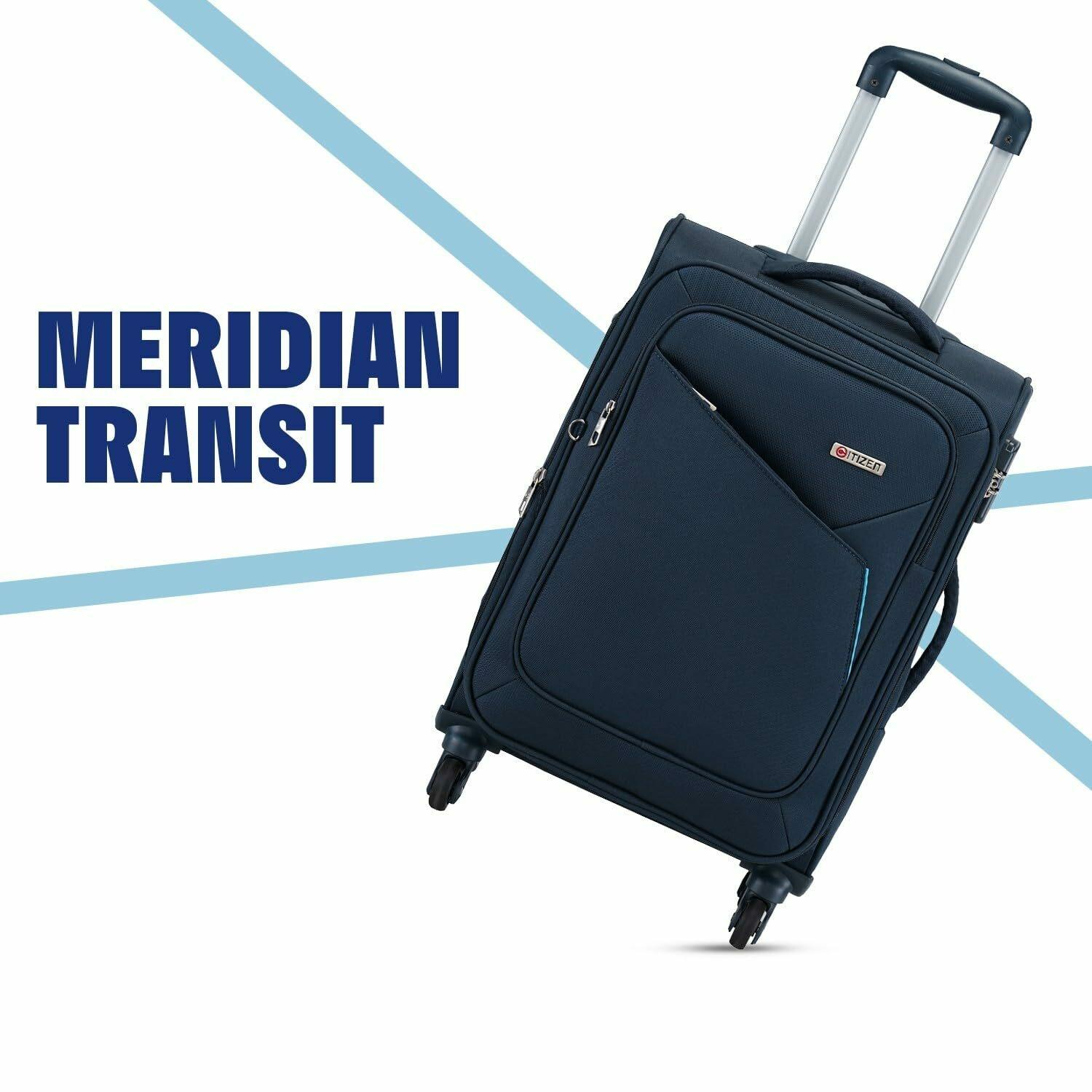 田舎大先生専用　ET-racing DUAL.5 Blue Buy Citizen Meridian Transit Trolley Bag for Travel 78 cms Large