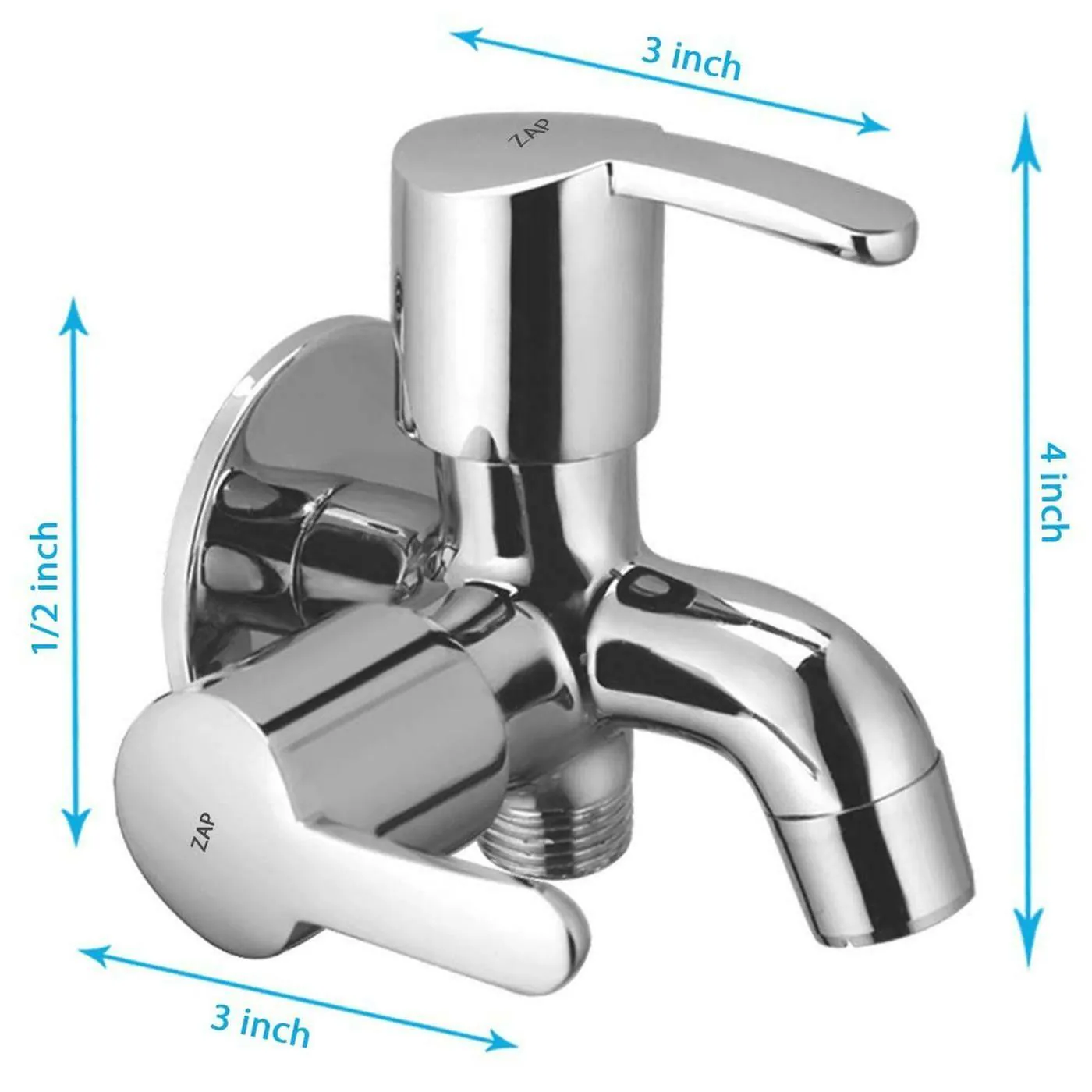 10AW　W-TAPS　N3B Buy ZAP Brass Chrome Two in One Multi Tap with Wall Flange Online