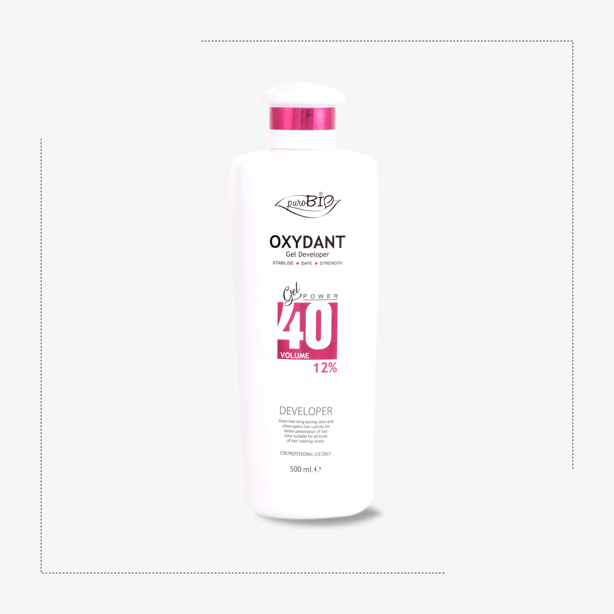 Purobio Oxydant Gel Developer 40volume 12% hair colour cream Man & Woman  500 ml - JioMart