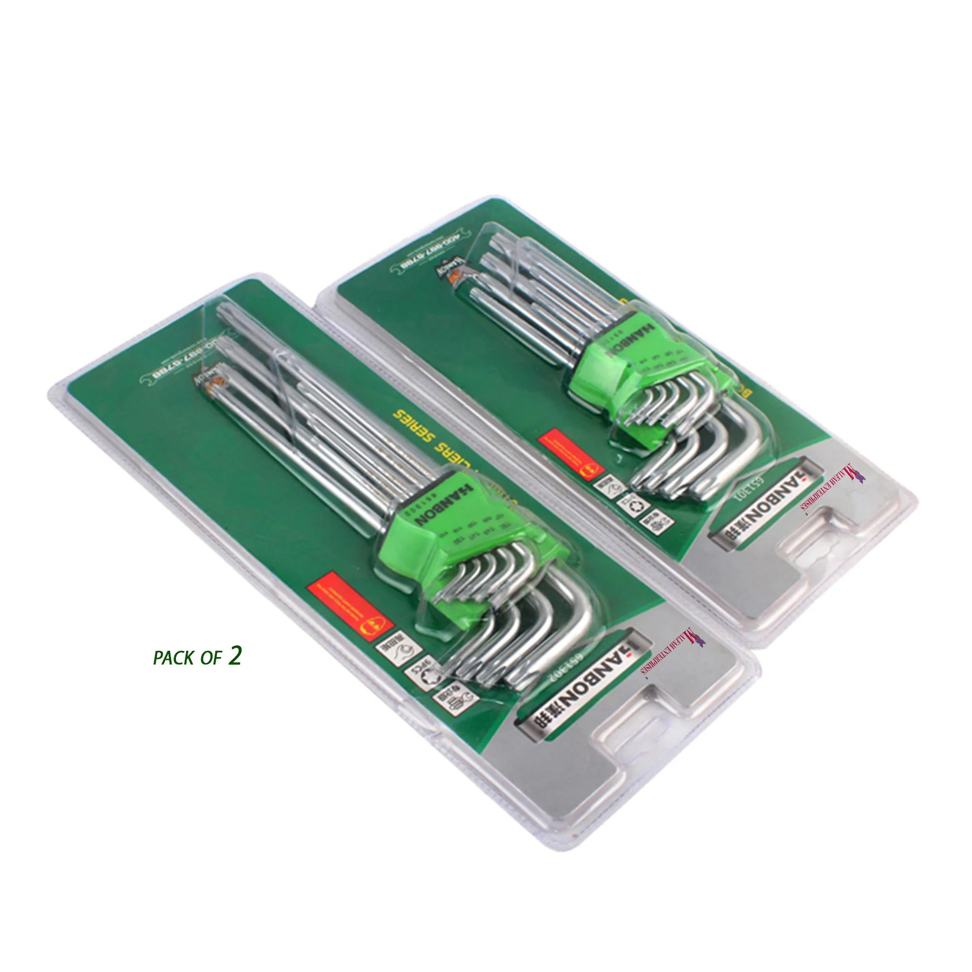 Buy HANBON 651302 TORX HEX KEY 9PCS EXTRA LONG Allen Key Set
