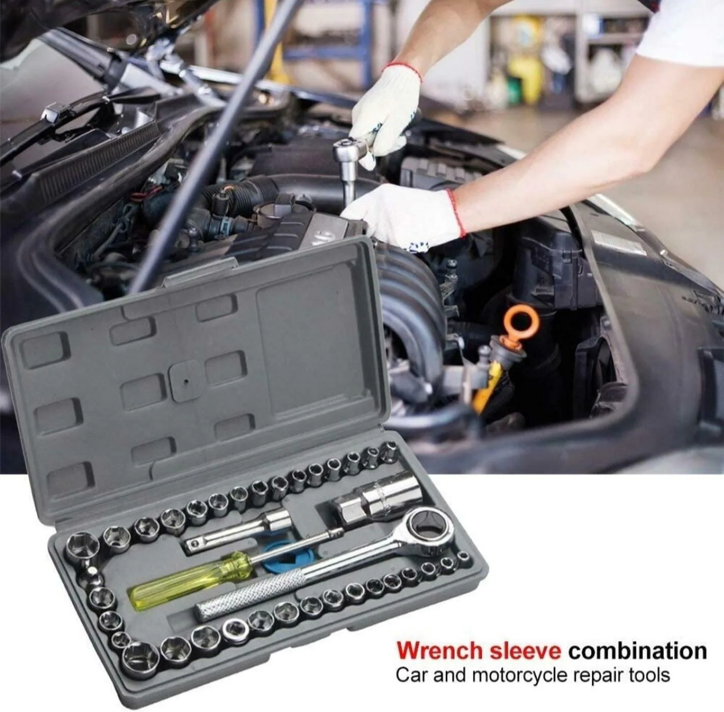 Buy HTC Volt Professional 40 PCS Combination Socket Wrench Set