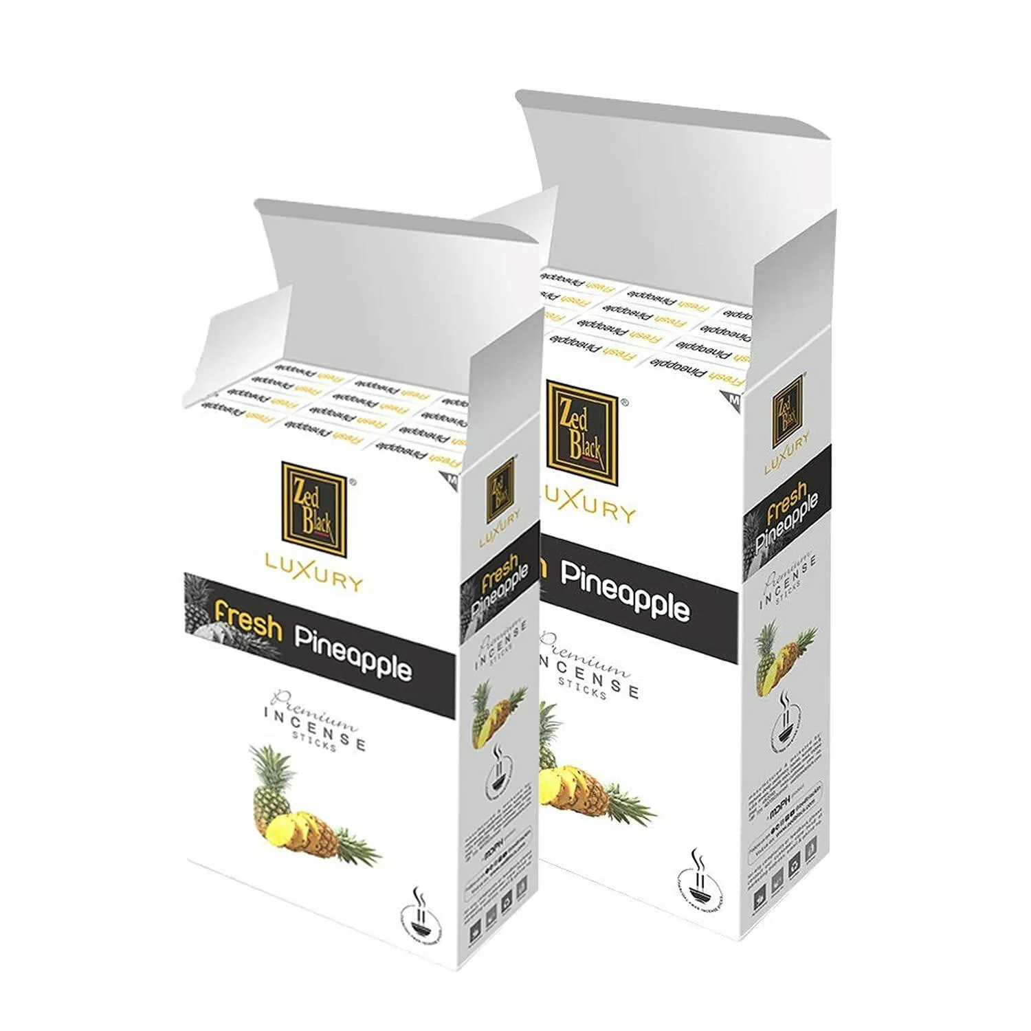 Buy Zed Black Luxury Premium - Pineapple Incense Sticks - Pack of