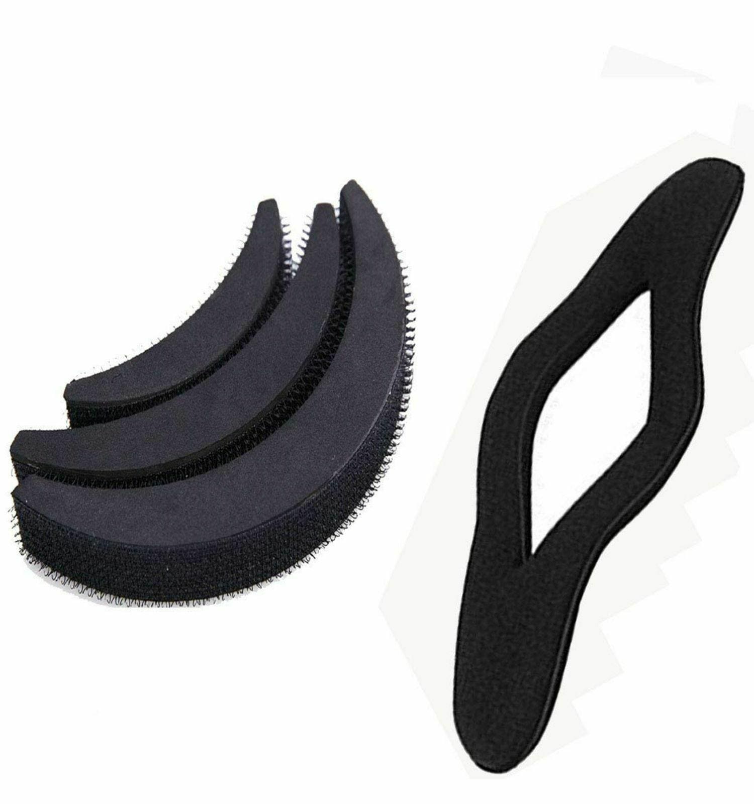 GADINFASHION Black Womens Stylish Accessories Set Banana Hair Puff Maker -  JioMart