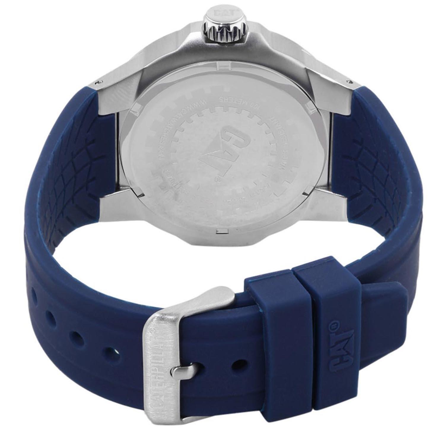 Buy CAT Navigo X Date Analog Blue Round Dial Men's Watch - AA