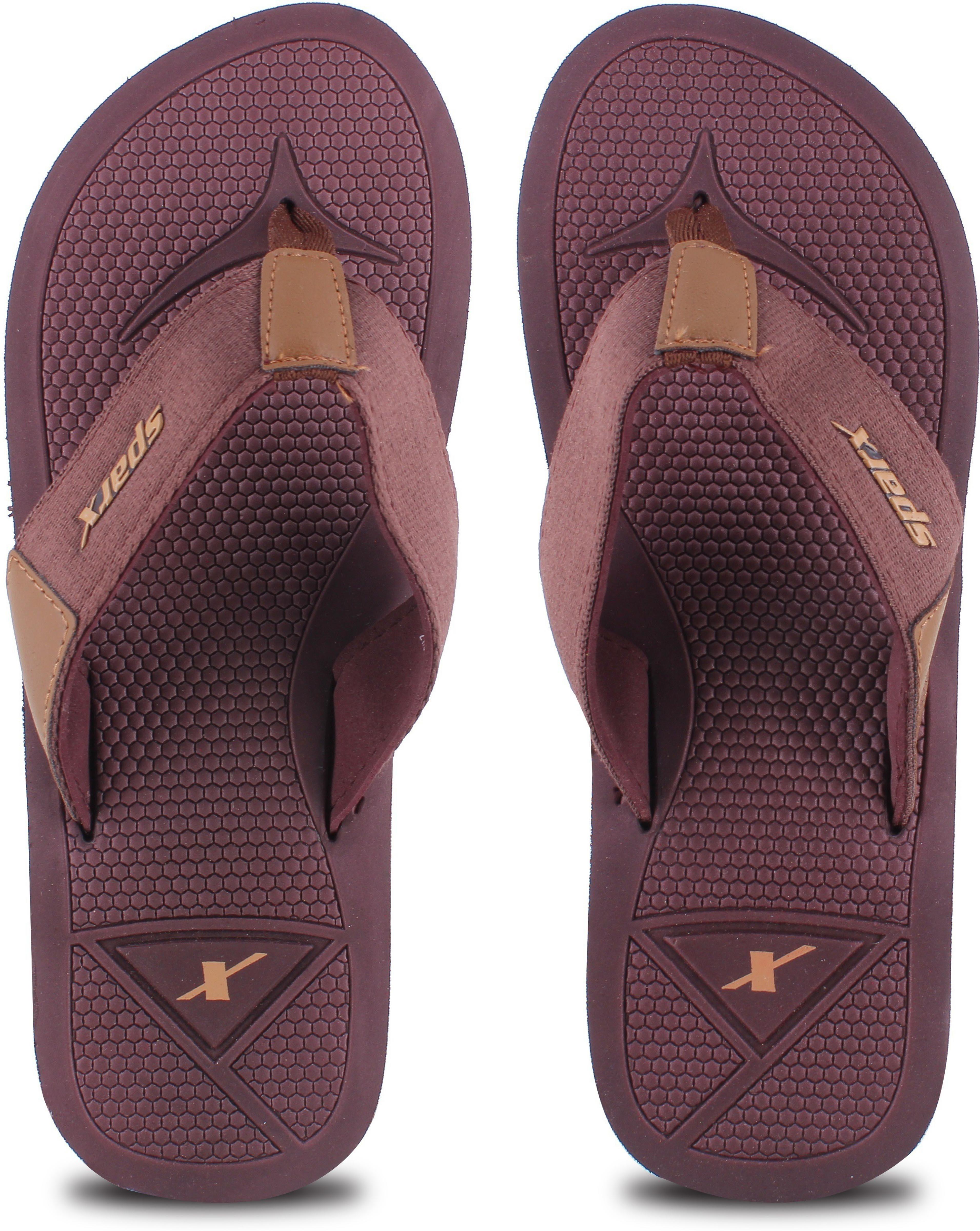 Buy Sparx Men SFG-97 Brown Tan Flip Flops Online at Best Prices in India -  JioMart.