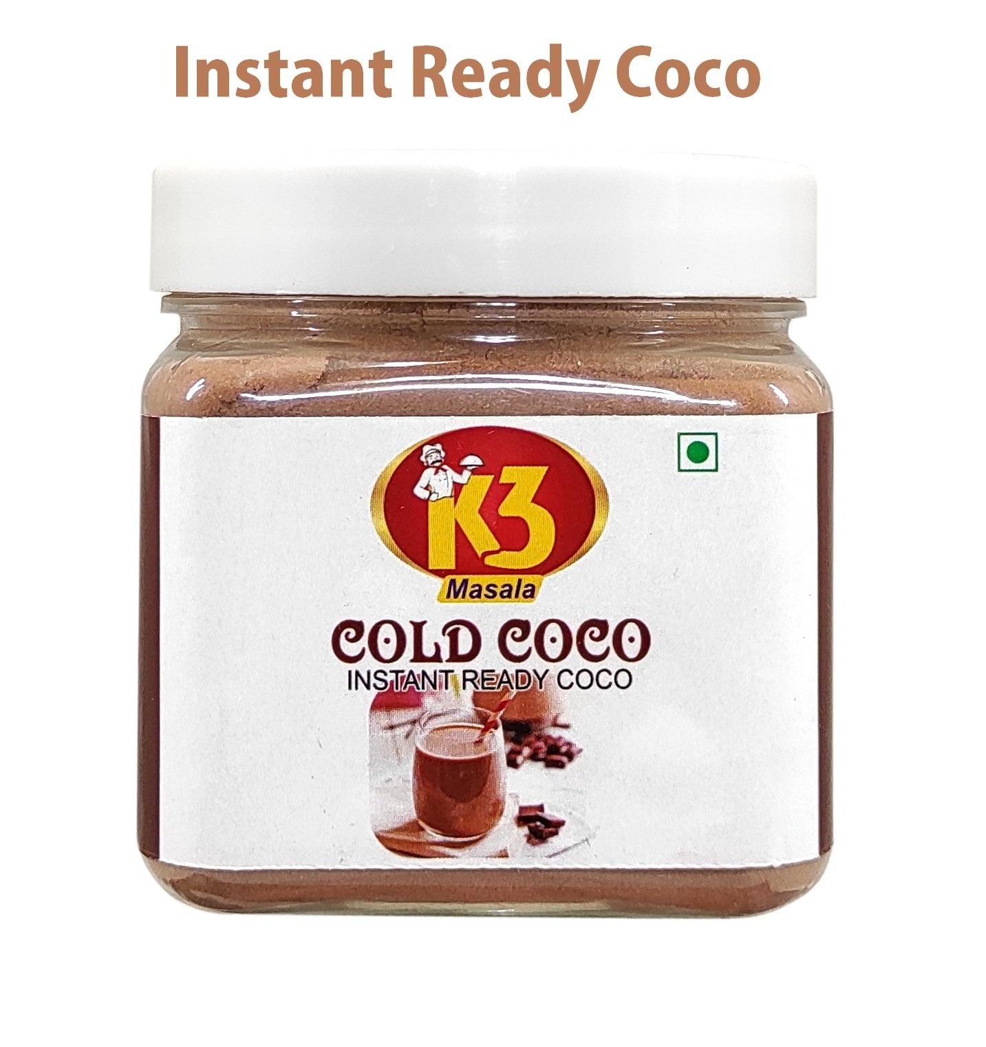 Buy K3 Masala Instant Cold Coco / Cocoa Powder 200gm. Online at