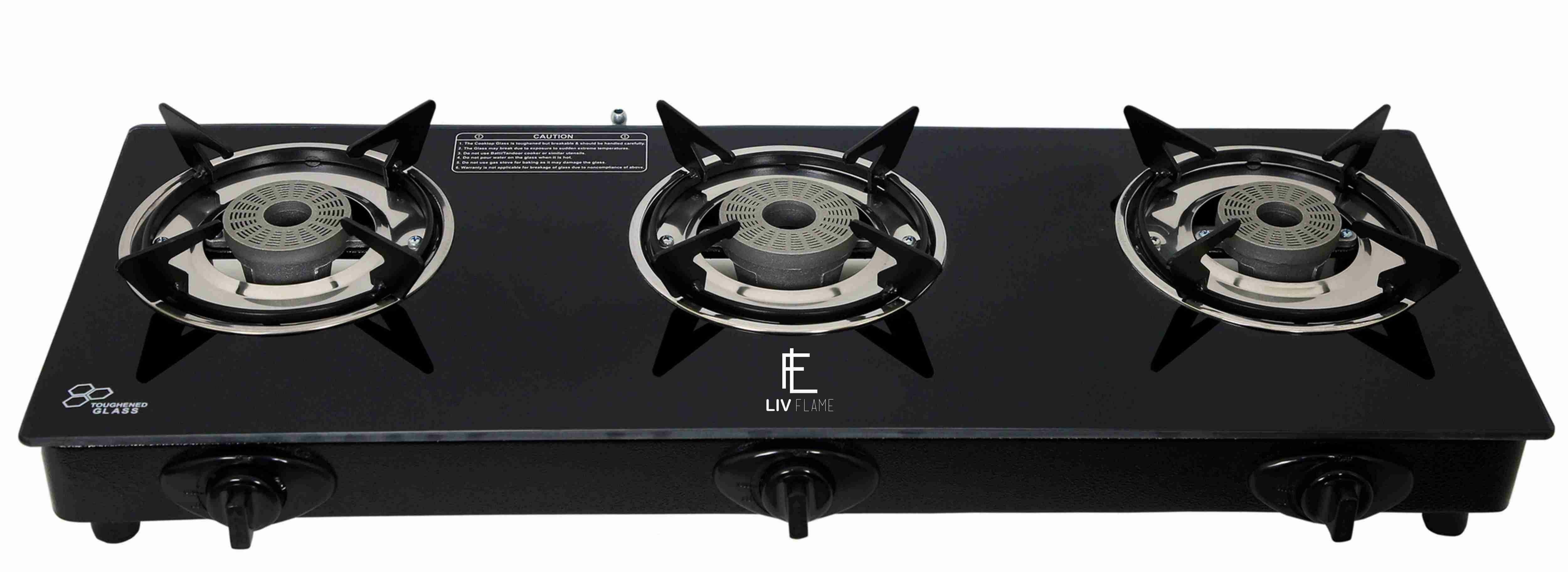 automatic stove 3 burner