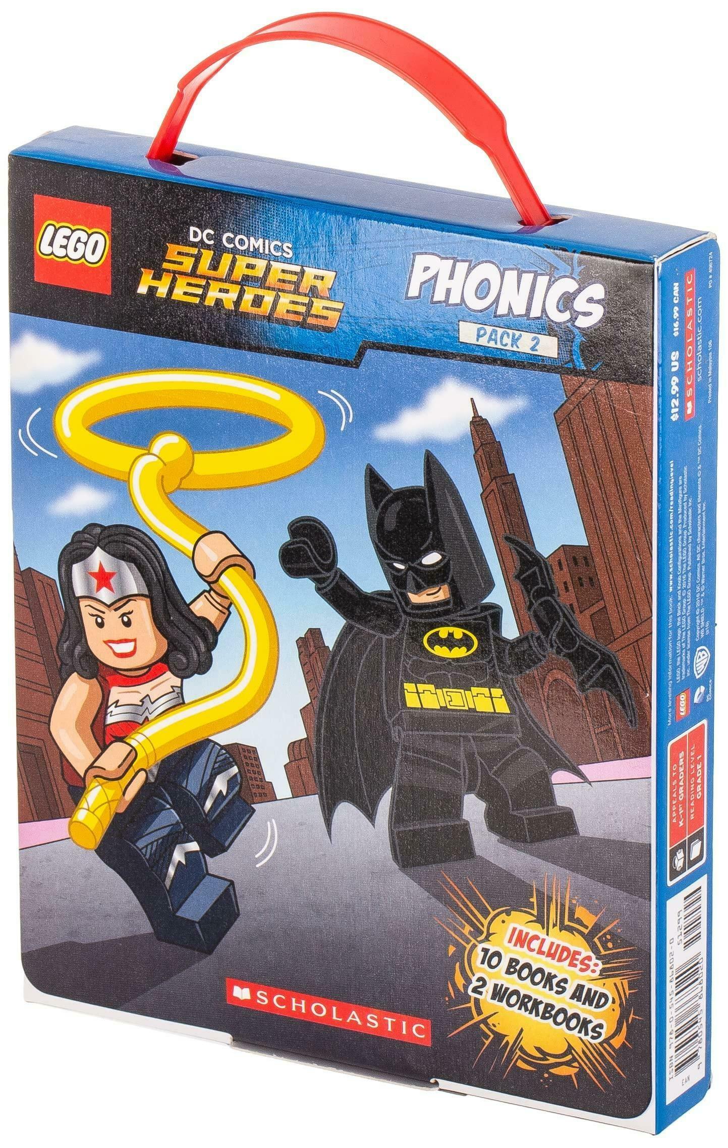 Buy Phonics Pack 2 Lego Dc Super Heroes Paperback - Quinlan B. Lee