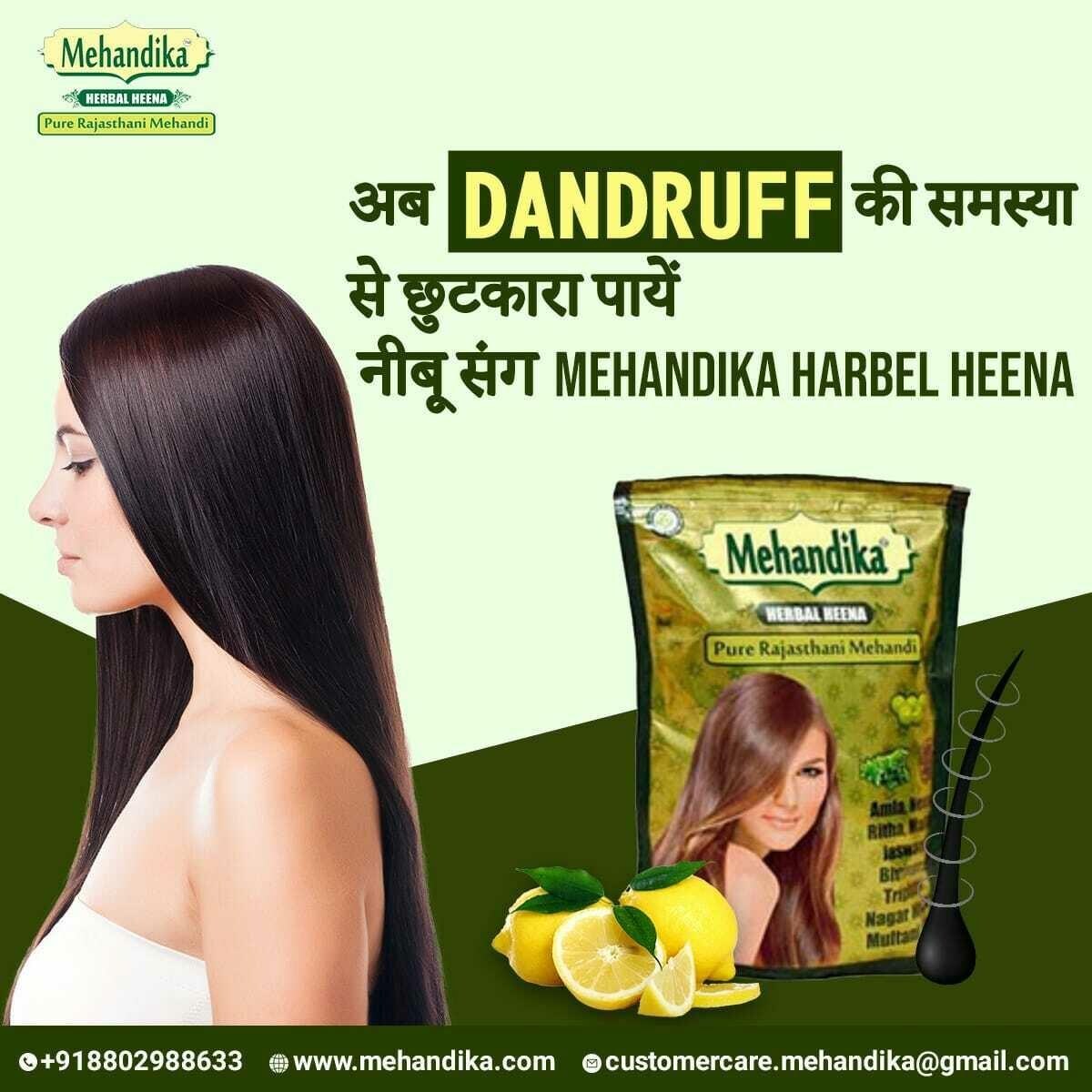 Buy mehandika herbal heena, pure rajasthani mehandi 500gm per pack