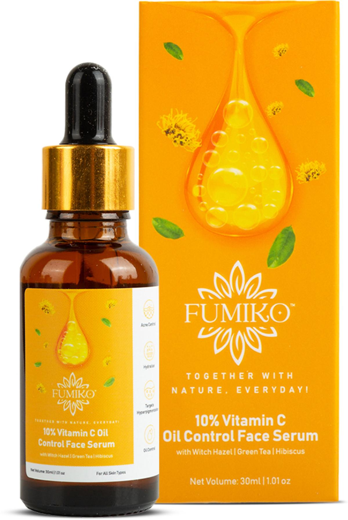 Buy Fumiko 10% Vitamin C Oil Control Face Serum For Glowing