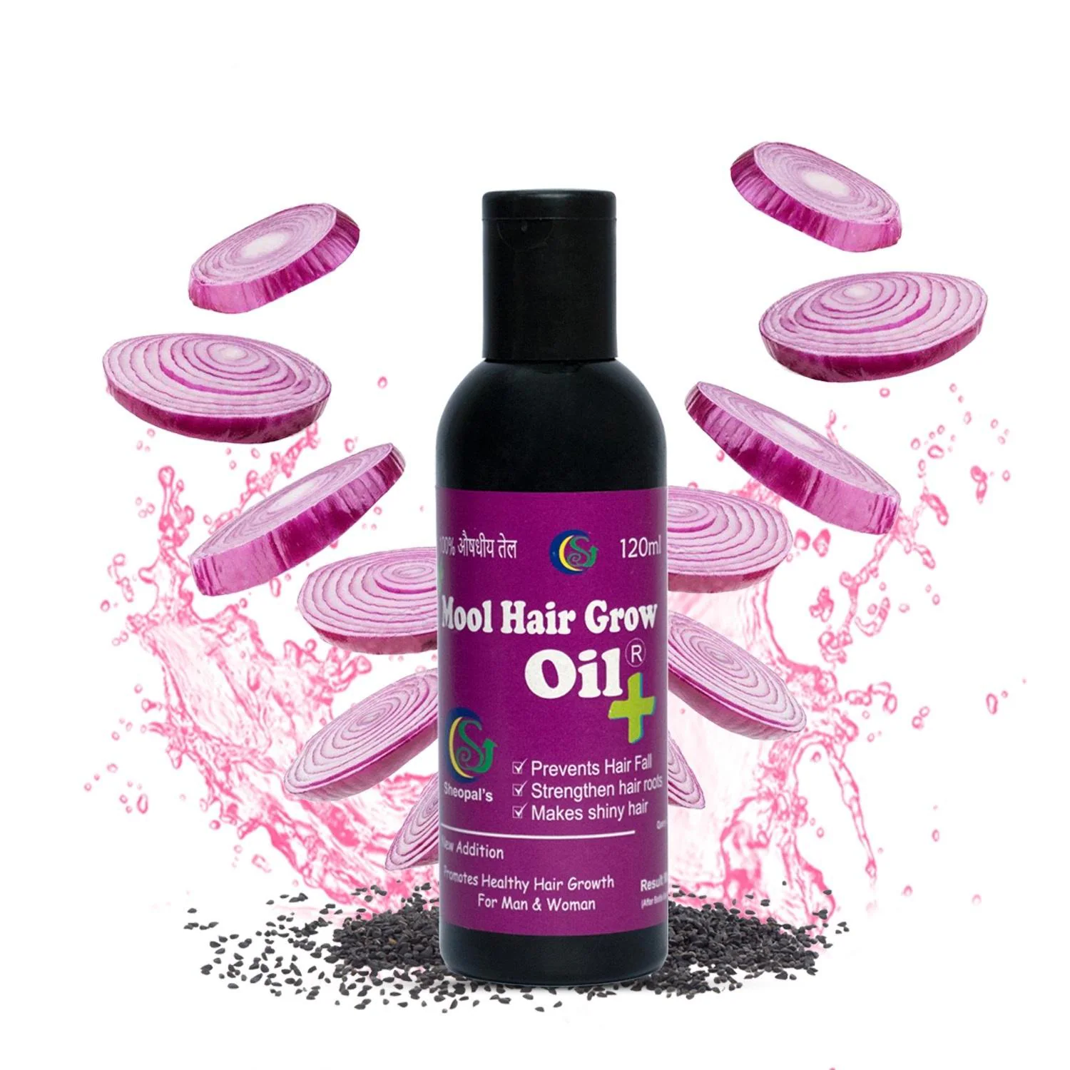 Sheopals Mool Ayurvedic Hair Growth Oil For Men And Women Hair Regrowth oil  Reduce Hair fall Hair Oil (120 ml) - JioMart