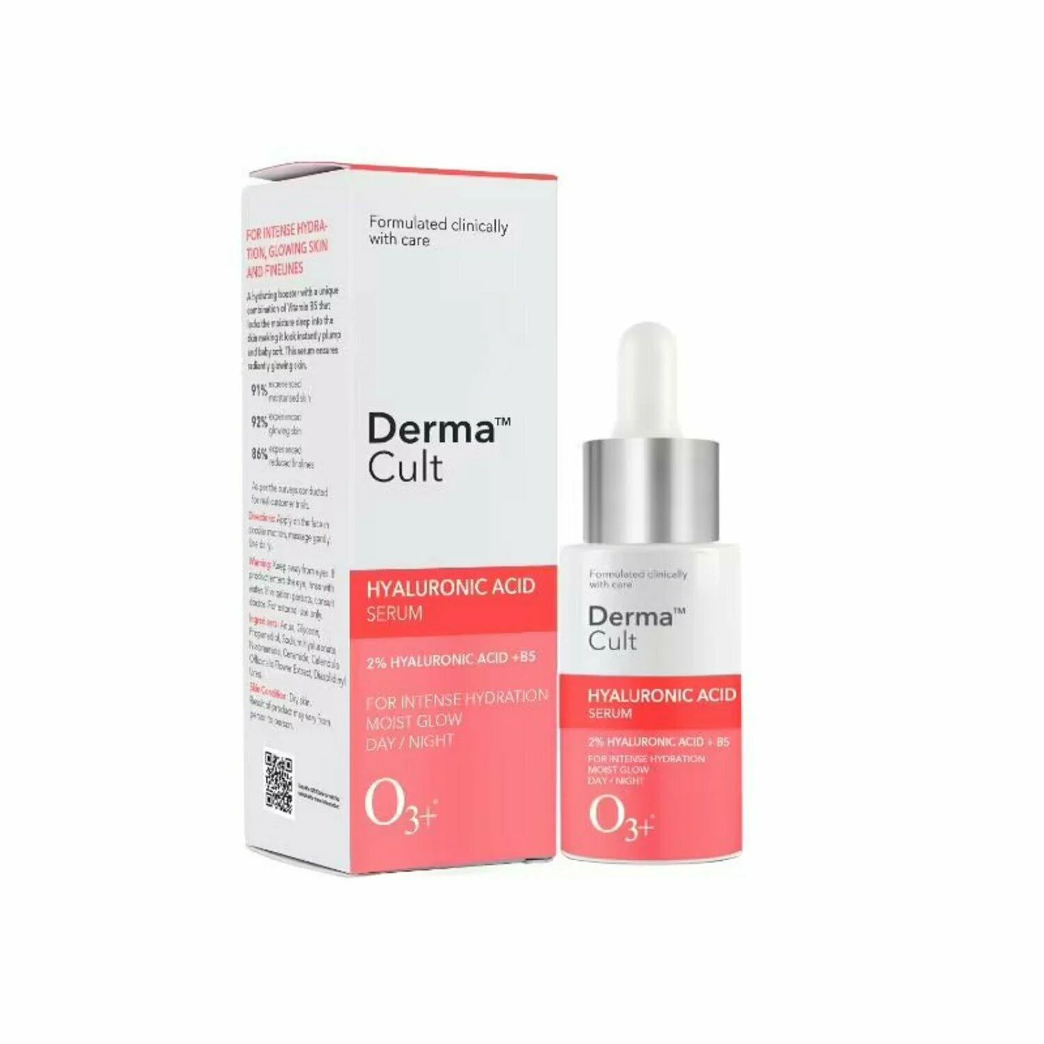 Buy O3+ Derma Cult 2% Hyaluronic Acid Serum For Intense Hydration