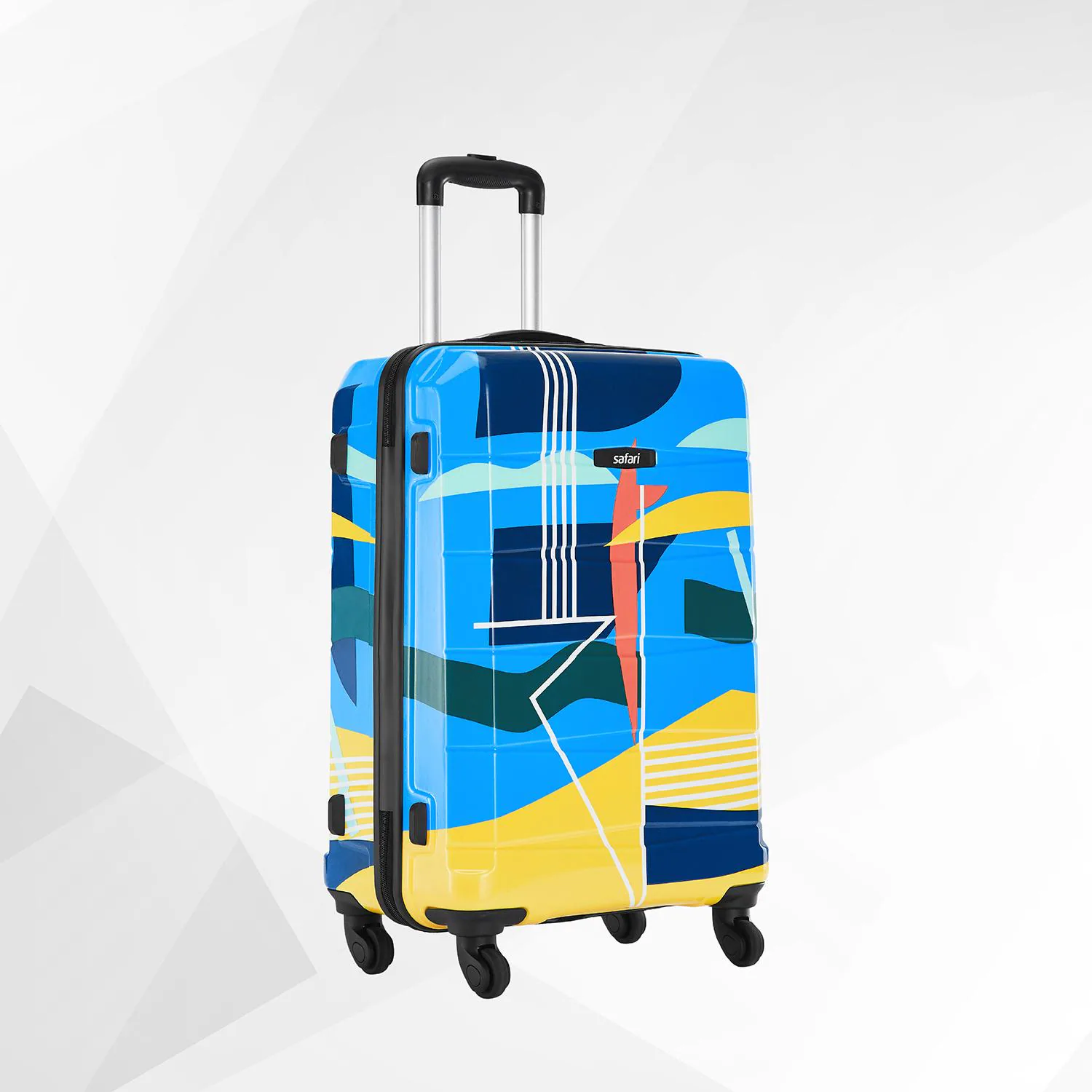 リリパットレーン156☆TRAVELLAR'S REST Buy Safari REGLOSS DETOUR Large Multicolor Polycarbonate Trolley