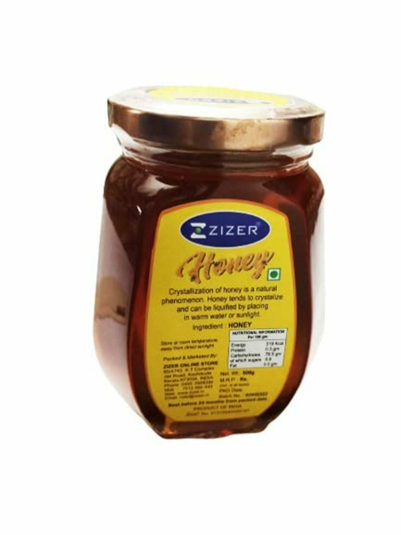 Buy Zizer Natural Honey Made With Kerala Wayanad 100% Pure Honey