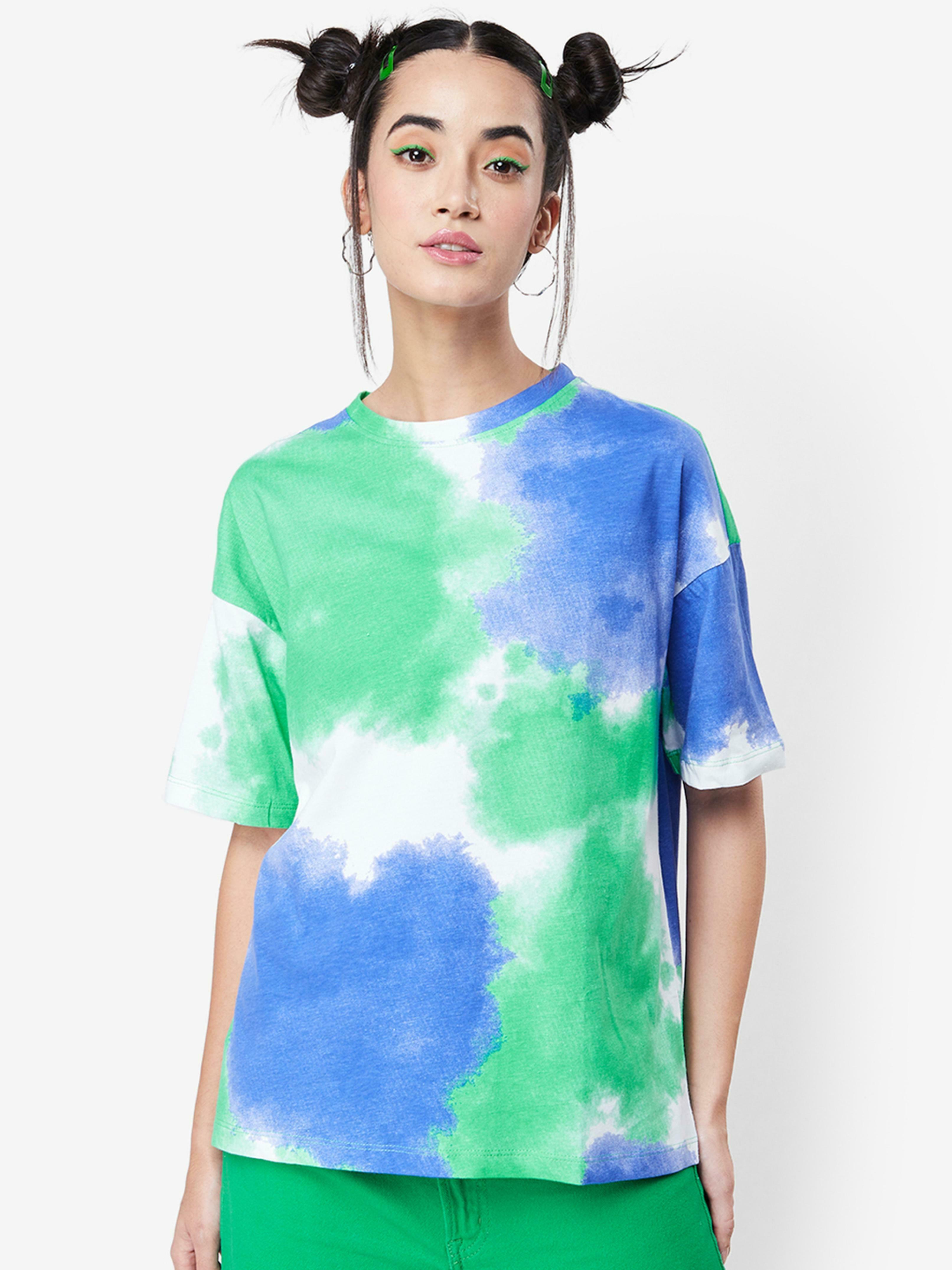 tie dye t shirt bewakoof