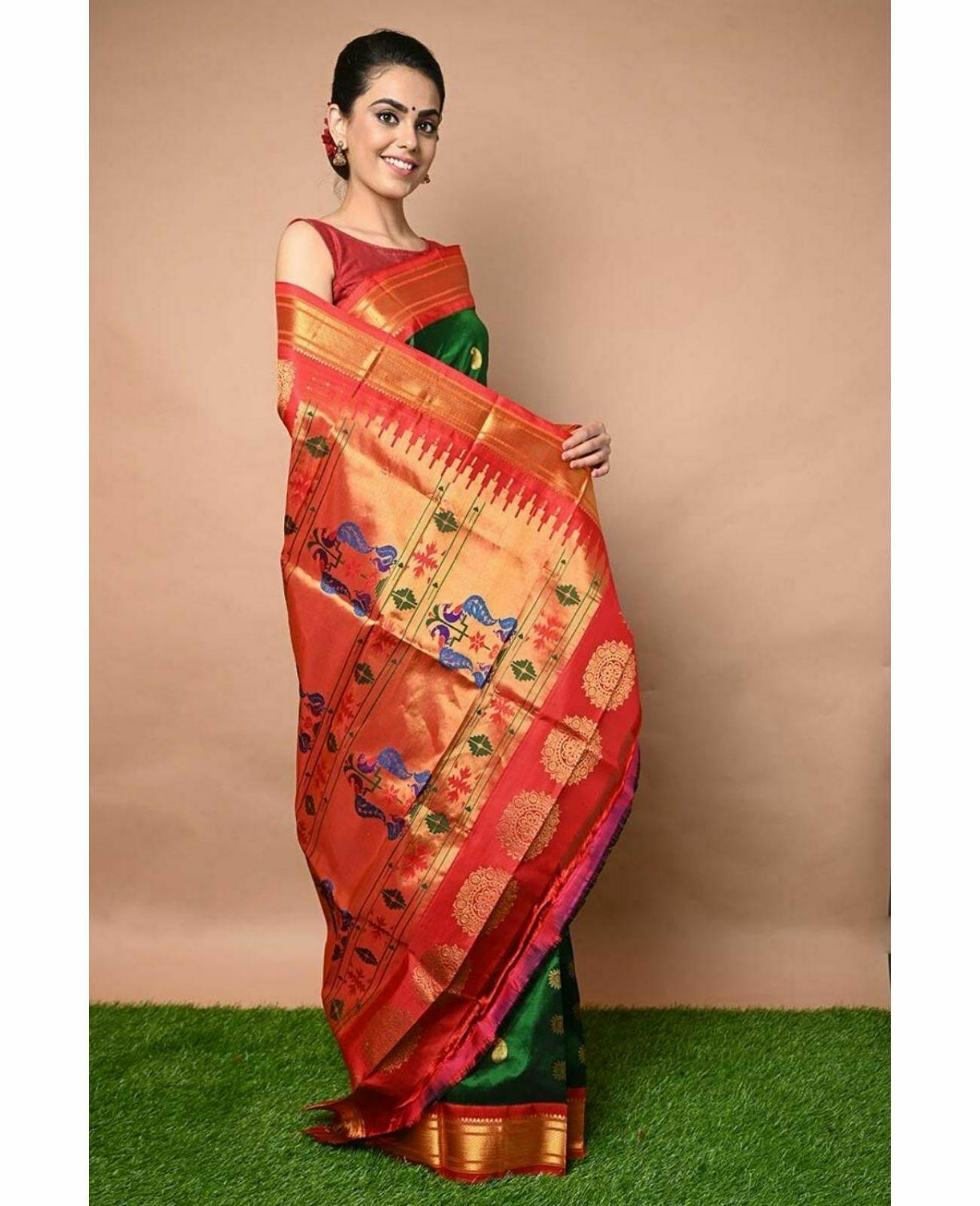 Latest 7 paithani sarees designs
