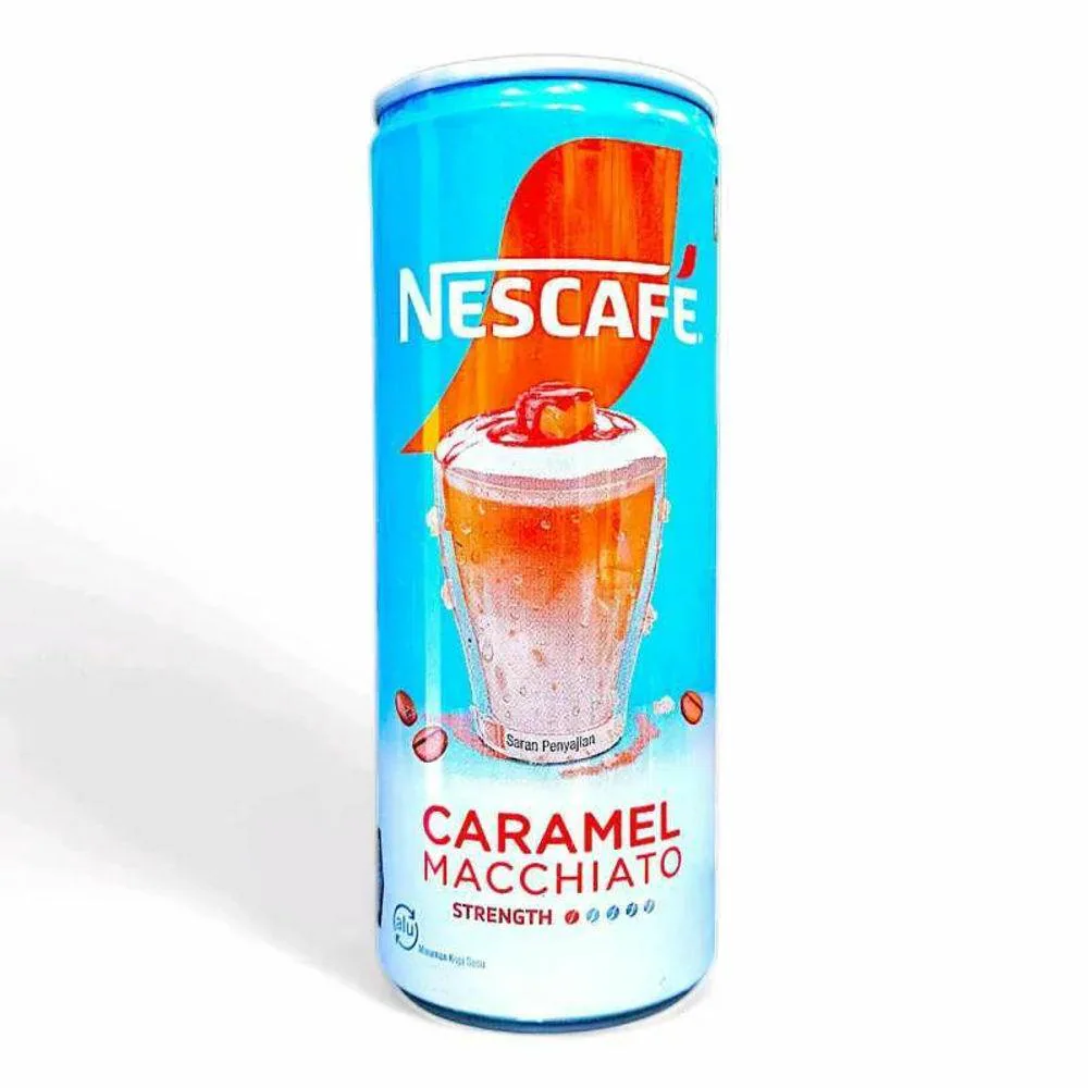 【Caramel Macchiato】 Buy Imported - Nescafe Caramel Macchiato Tin 220 ml