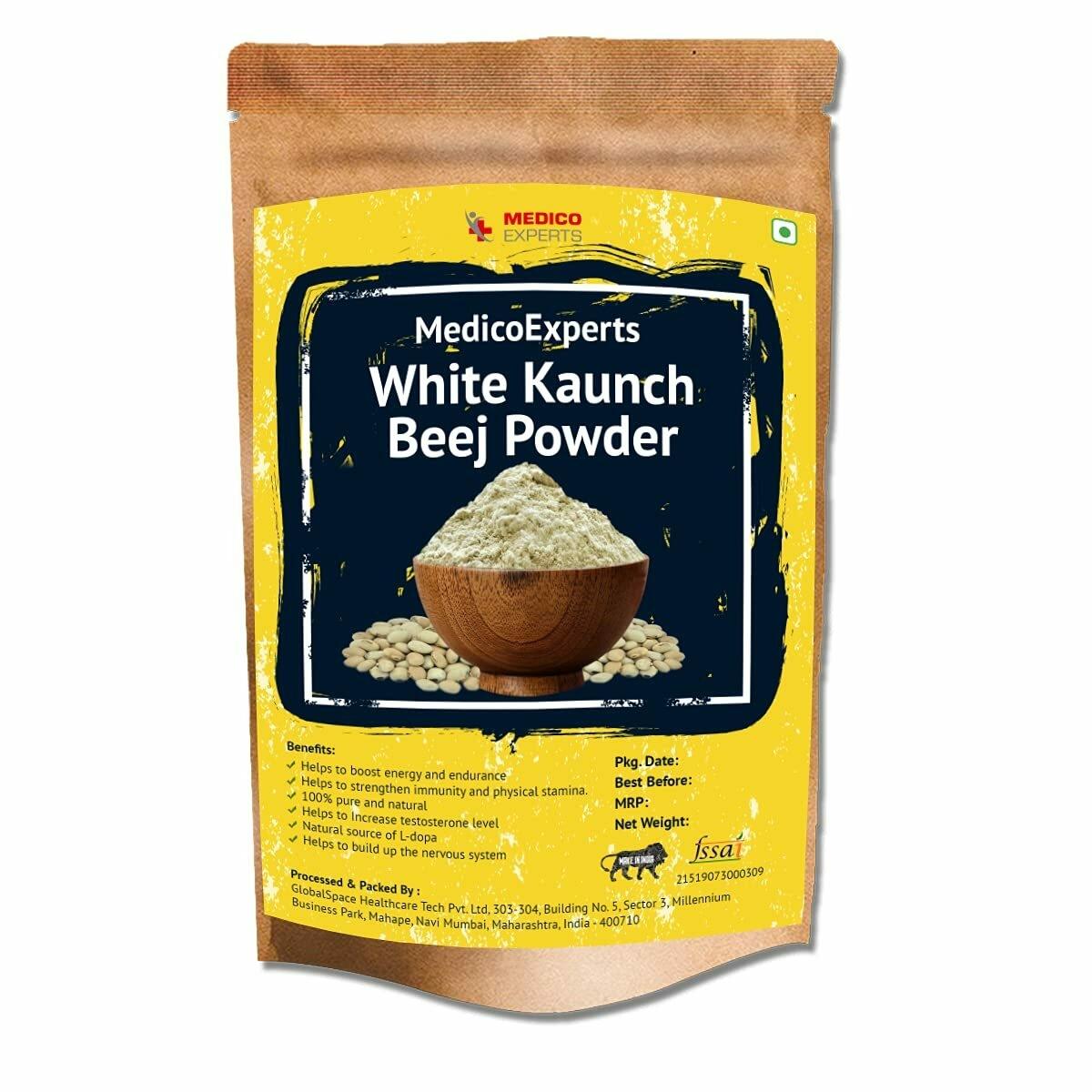 Medicoexperts White Kaunch Beej Powder 100 g - JioMart