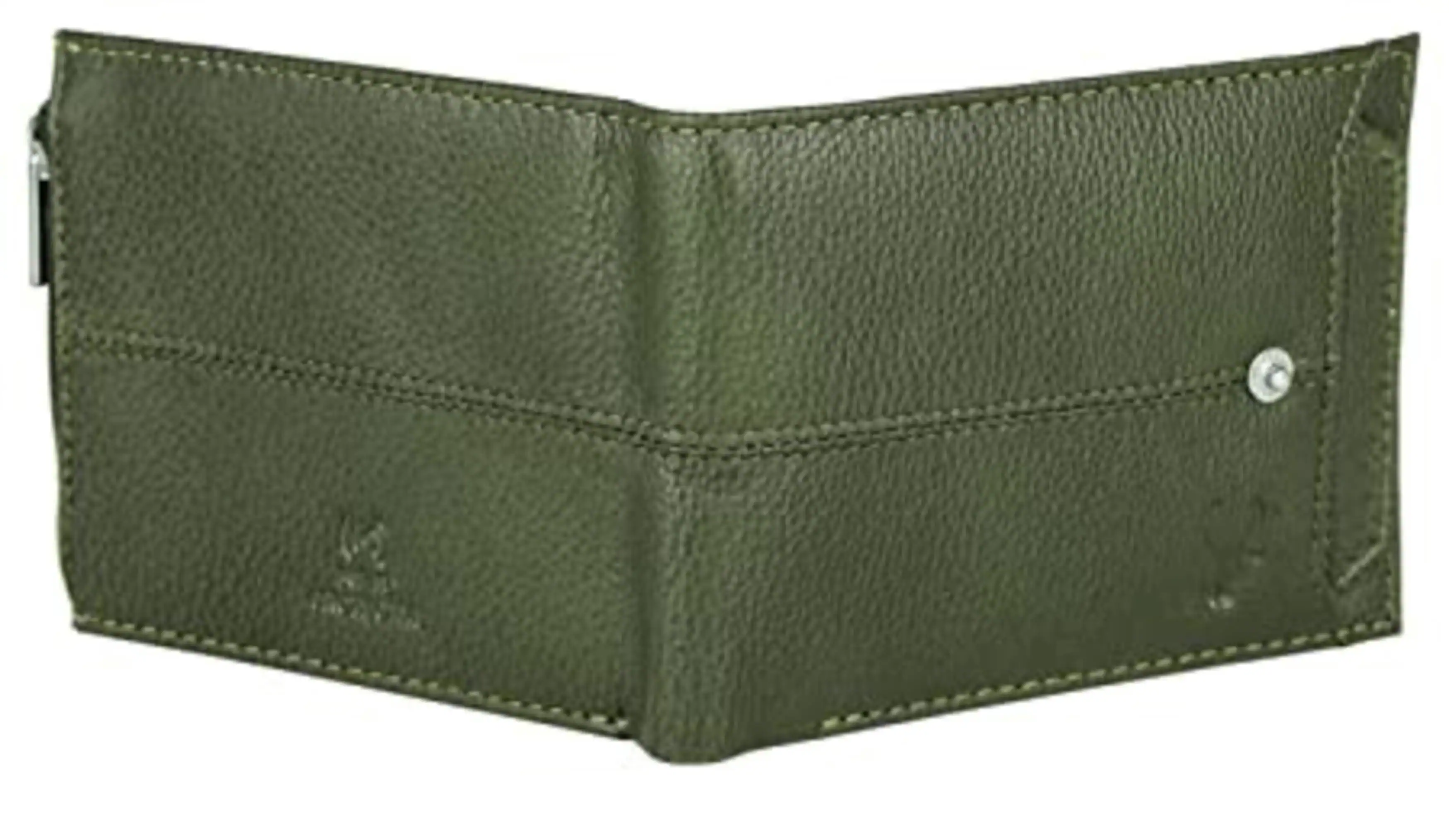 mao Buy Wildhorn Men Green Rfid Blocking Top Grain Ultra Strong