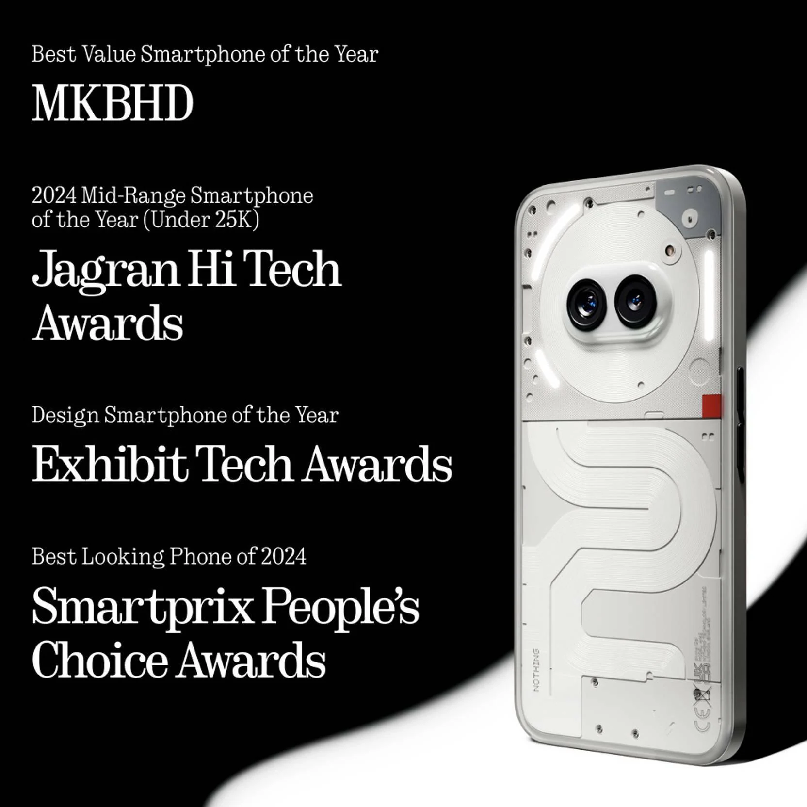 nothing phone 2a 物理デュアル　8GB+128GB 国内版　付属 Nothing Phone (2a)」の「8GB＋128GBモデル」を4月22日より一般販売