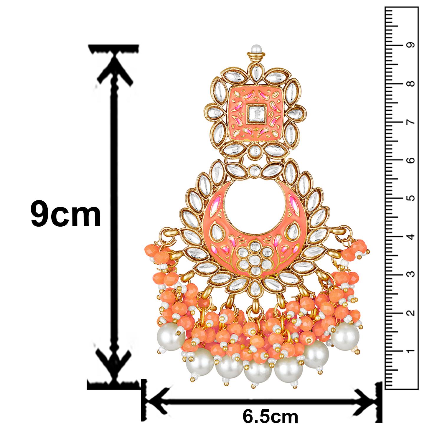 ♥mierin♥ ZAVERI PEARLS Green Maroon Multistrand Necklace Earring