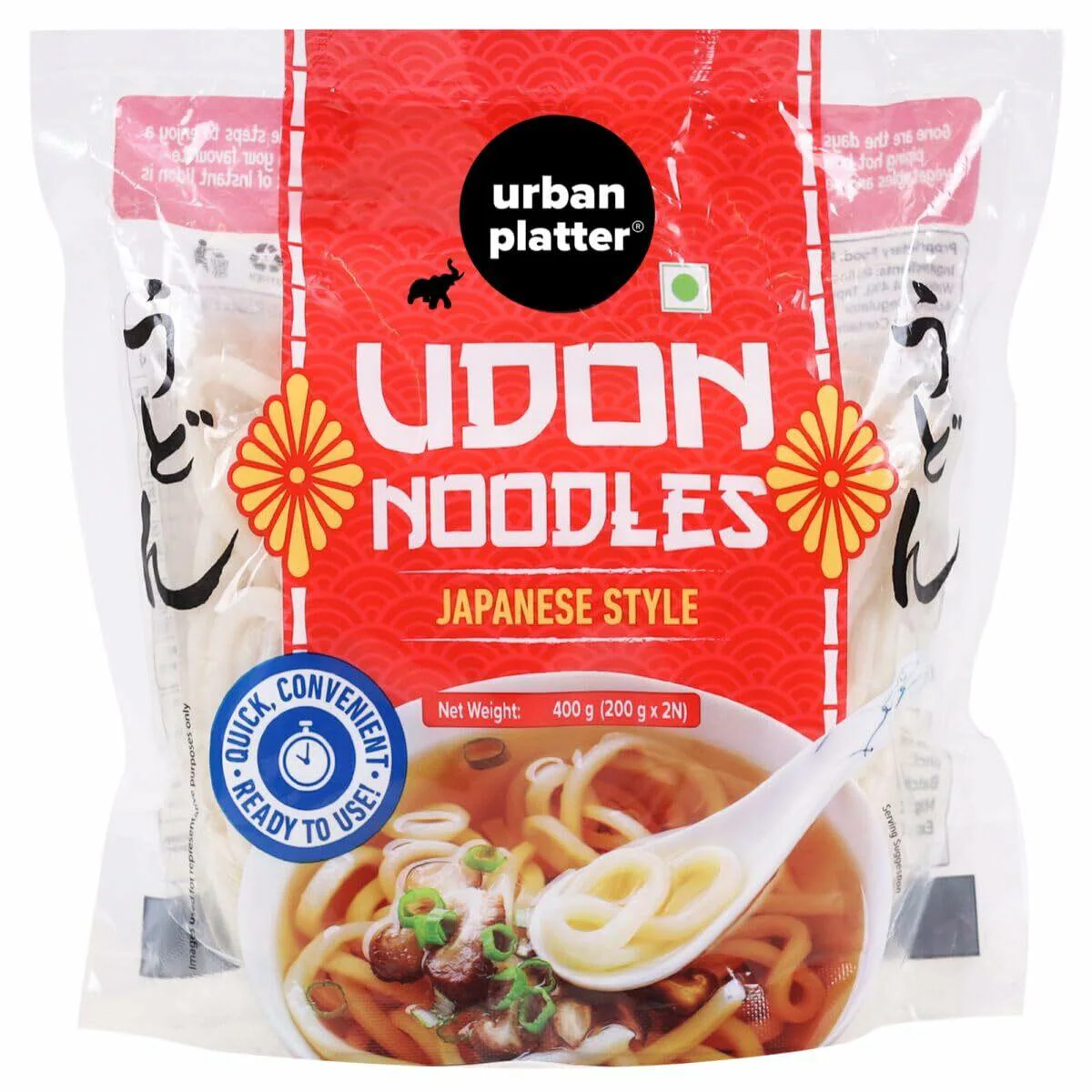 Buy Urban Platter Thick Udon Noodles, 400g (2N x 200g | Ready to