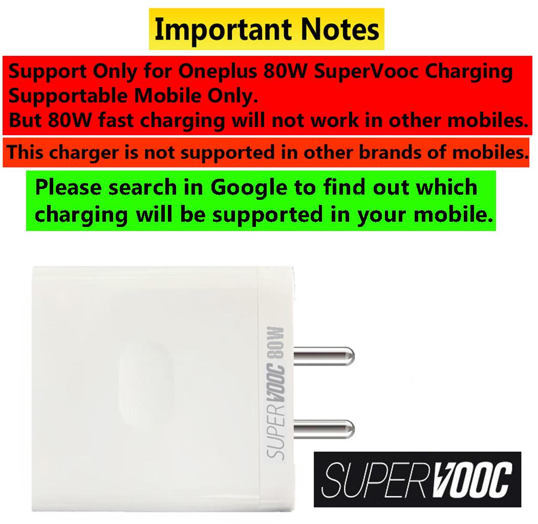 Buy SNPD Sold: 80W Charger Super Vooc Supportable for OnePlus 80W