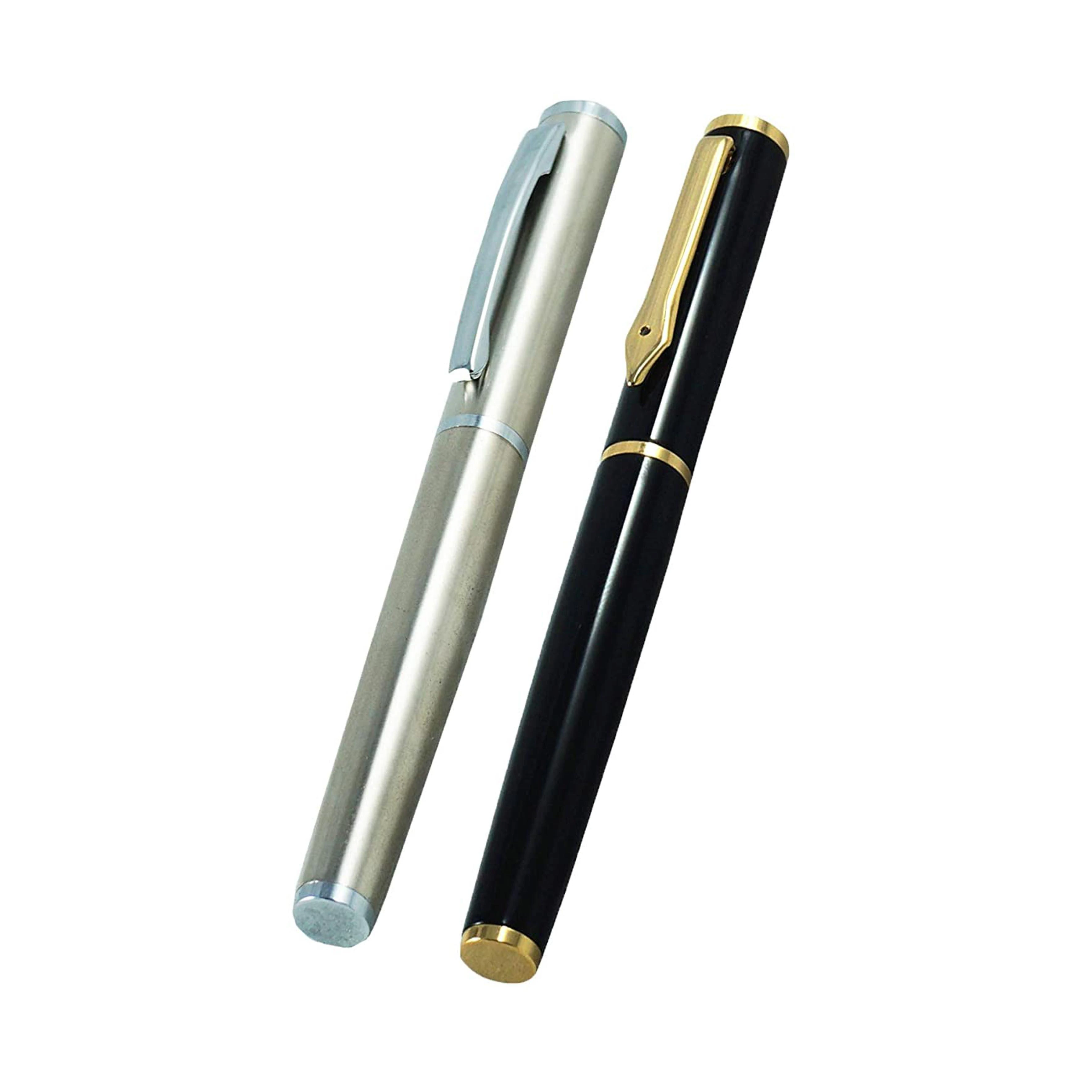 Buy Auteur 456487 Alloy Steel, Metal Black Ink Fountain Ink Pen