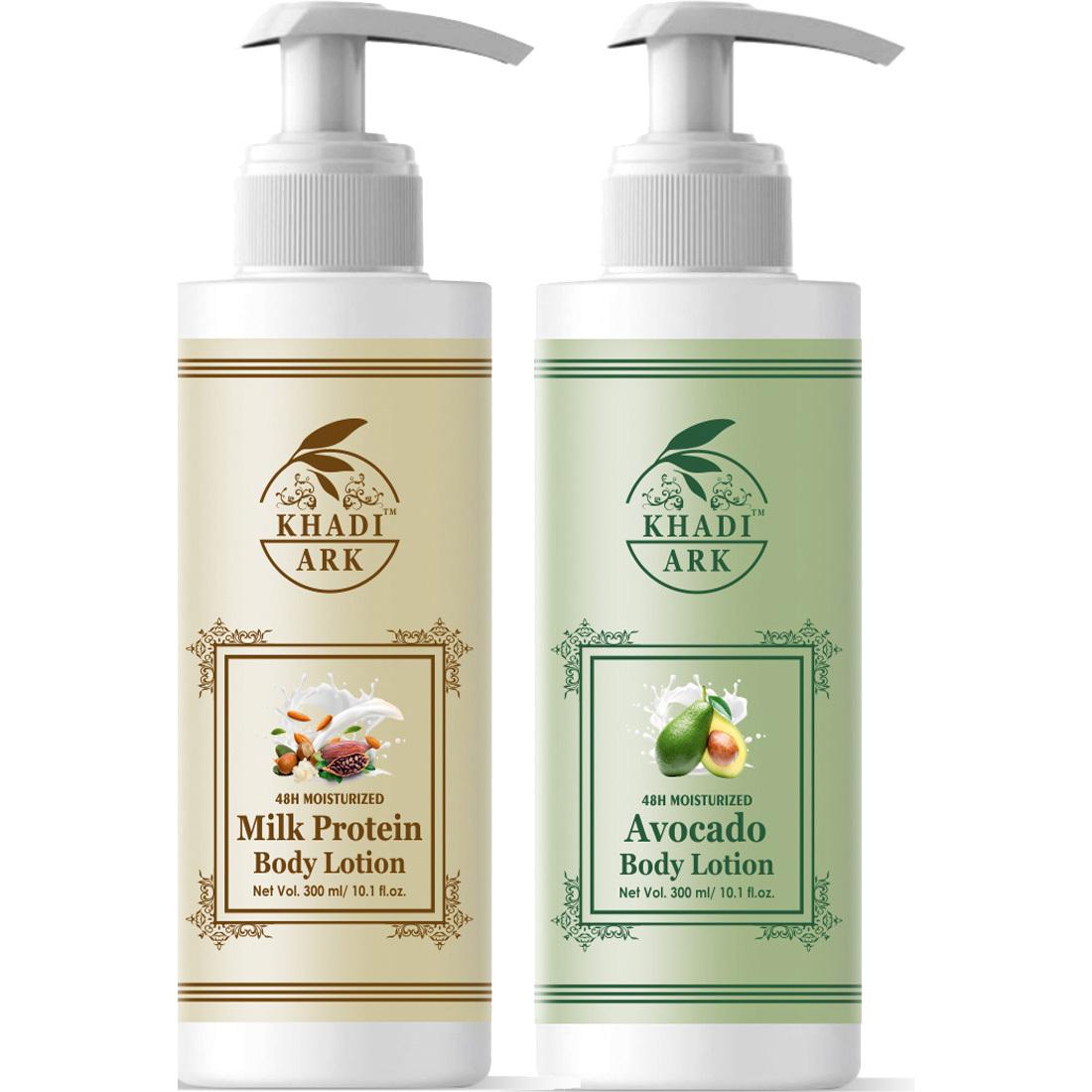 Buy Khadi Ark Natural Avocado| Milk Protien Body Lotion