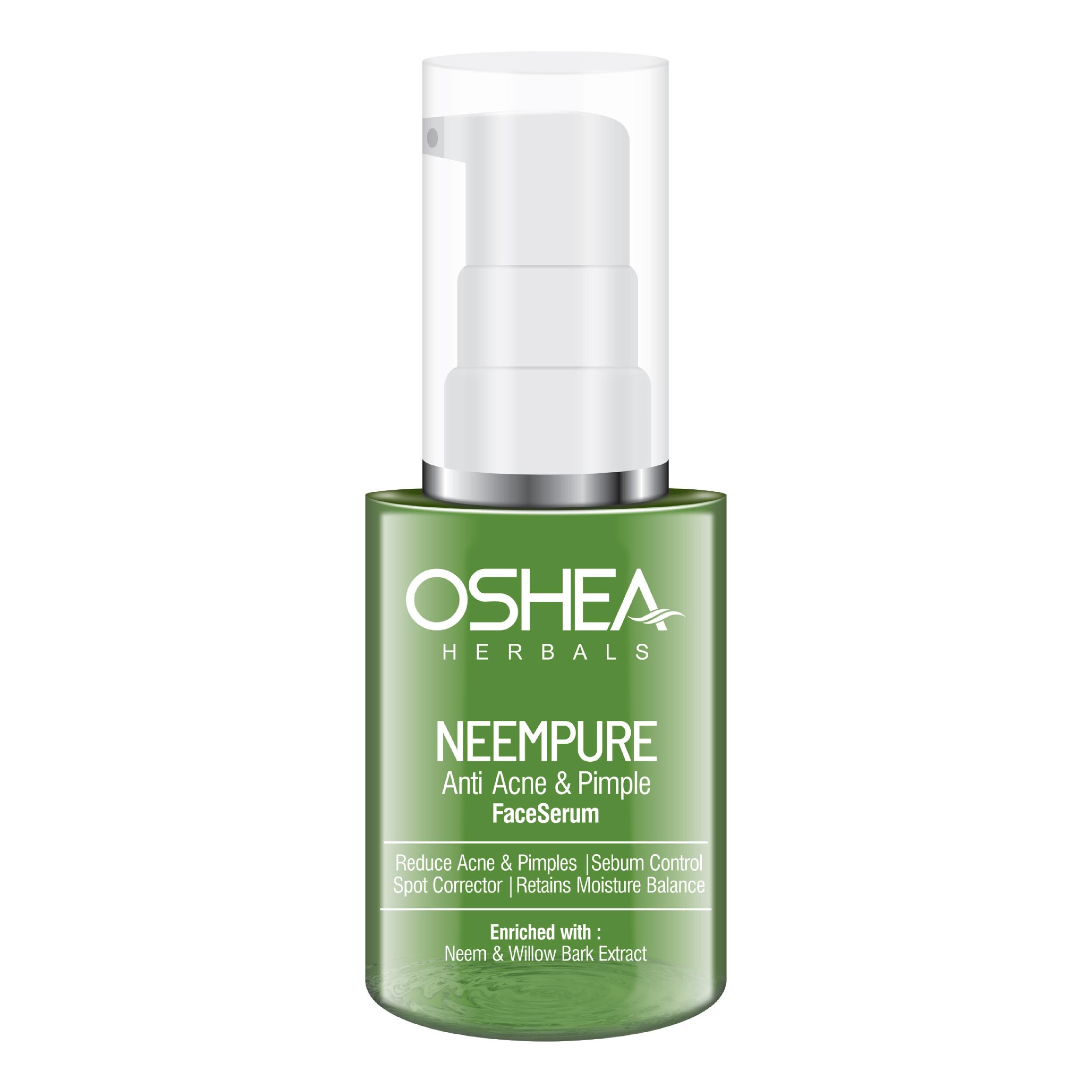 Oshea Herbals Neempure Anti Acne & Pimple Serum 30milliliters - JioMart