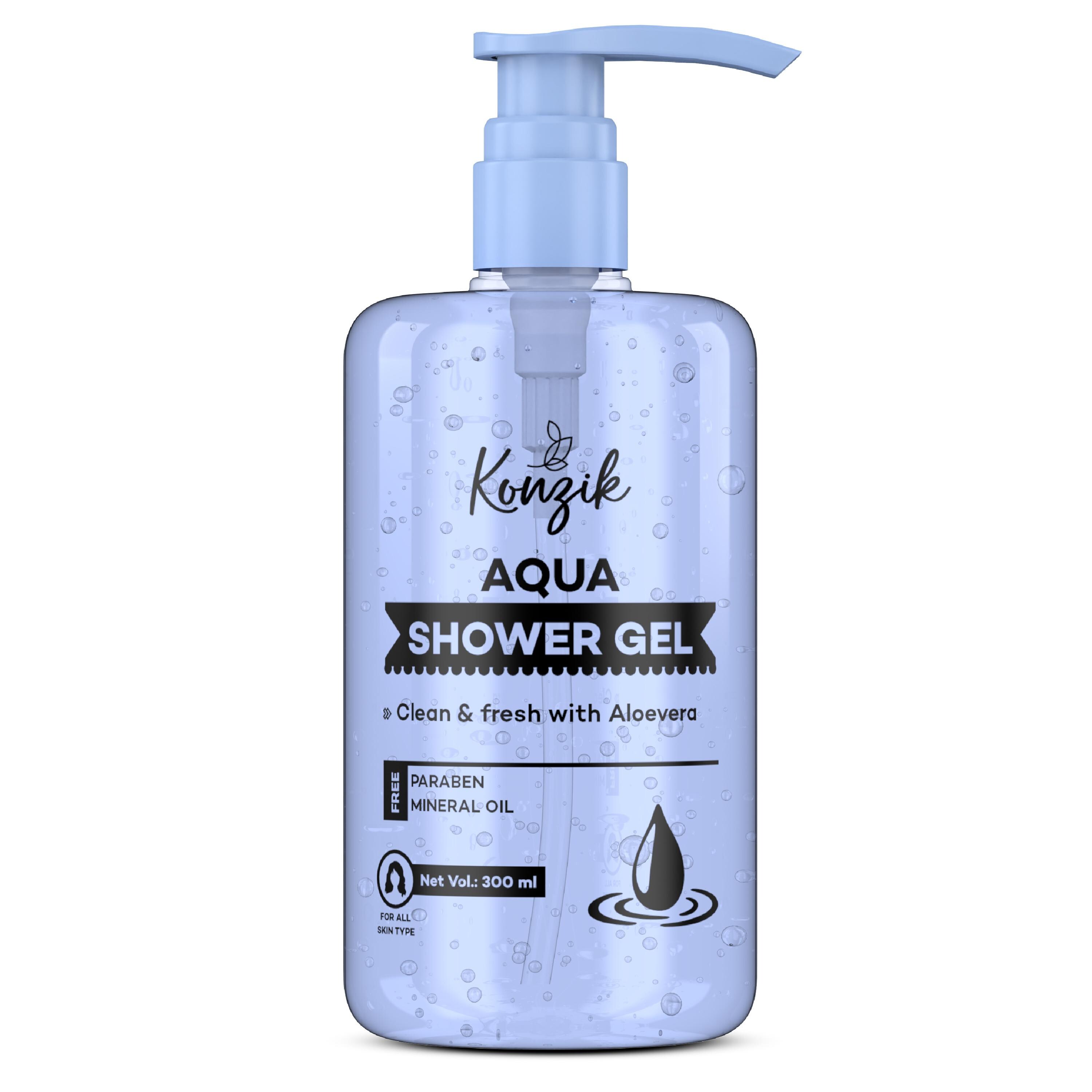 Buy Konzik Aqua Shower Body Wash Gel For Deep Cleansing, Hydrating