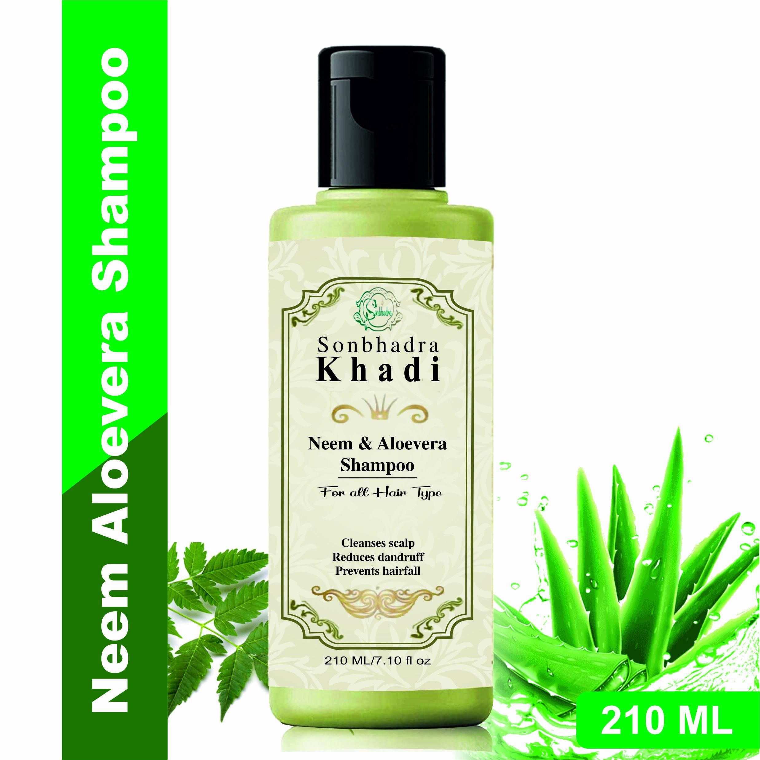 Khadi Herbal Aloevera Shampoo/Hair Cleanser For Shiny & Dandruff Free Hair  (Pack Of-2) - JioMart