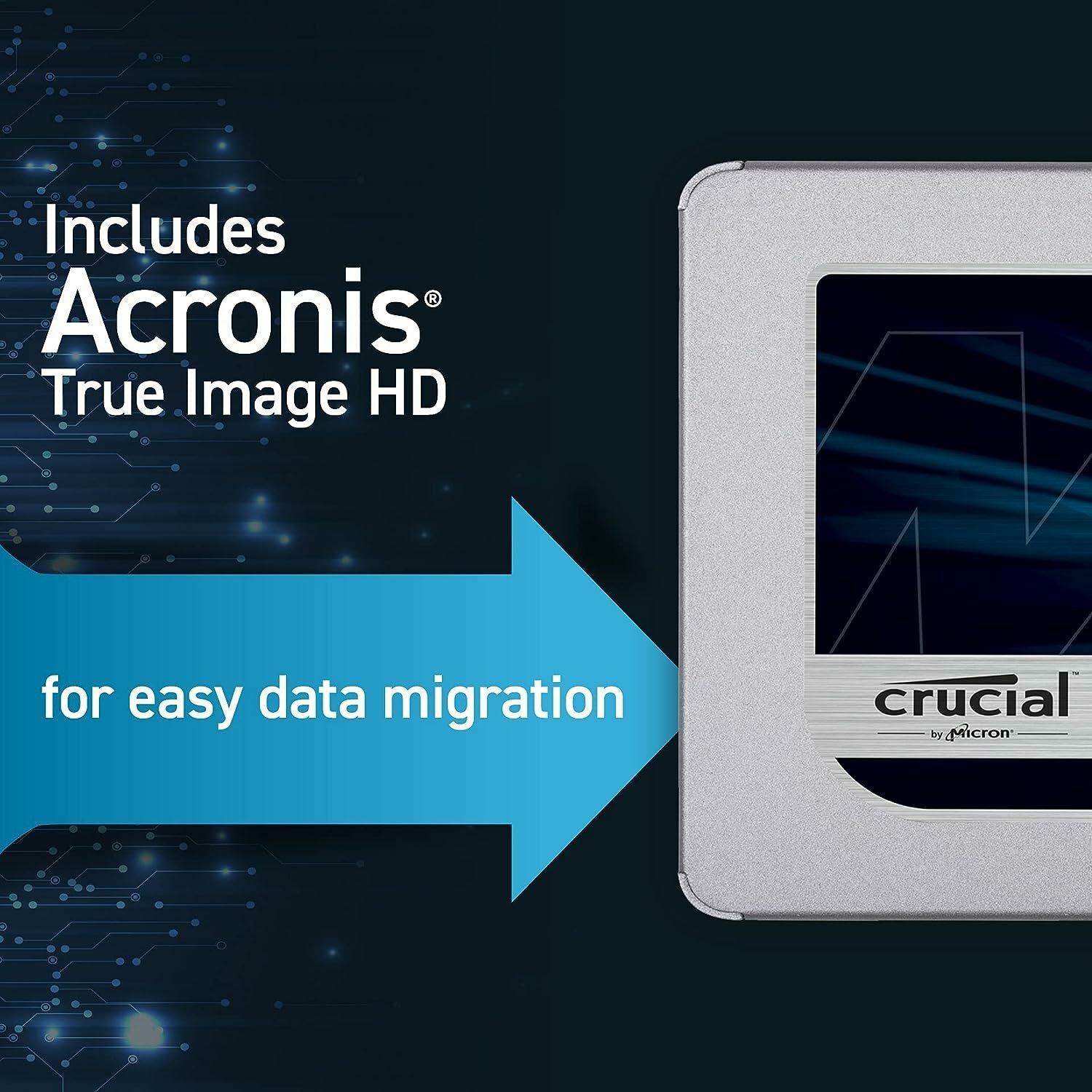 Buy Crucial MX500 1TB SATA 6.35 cm (2.5-inch) 7mm Internal SSD