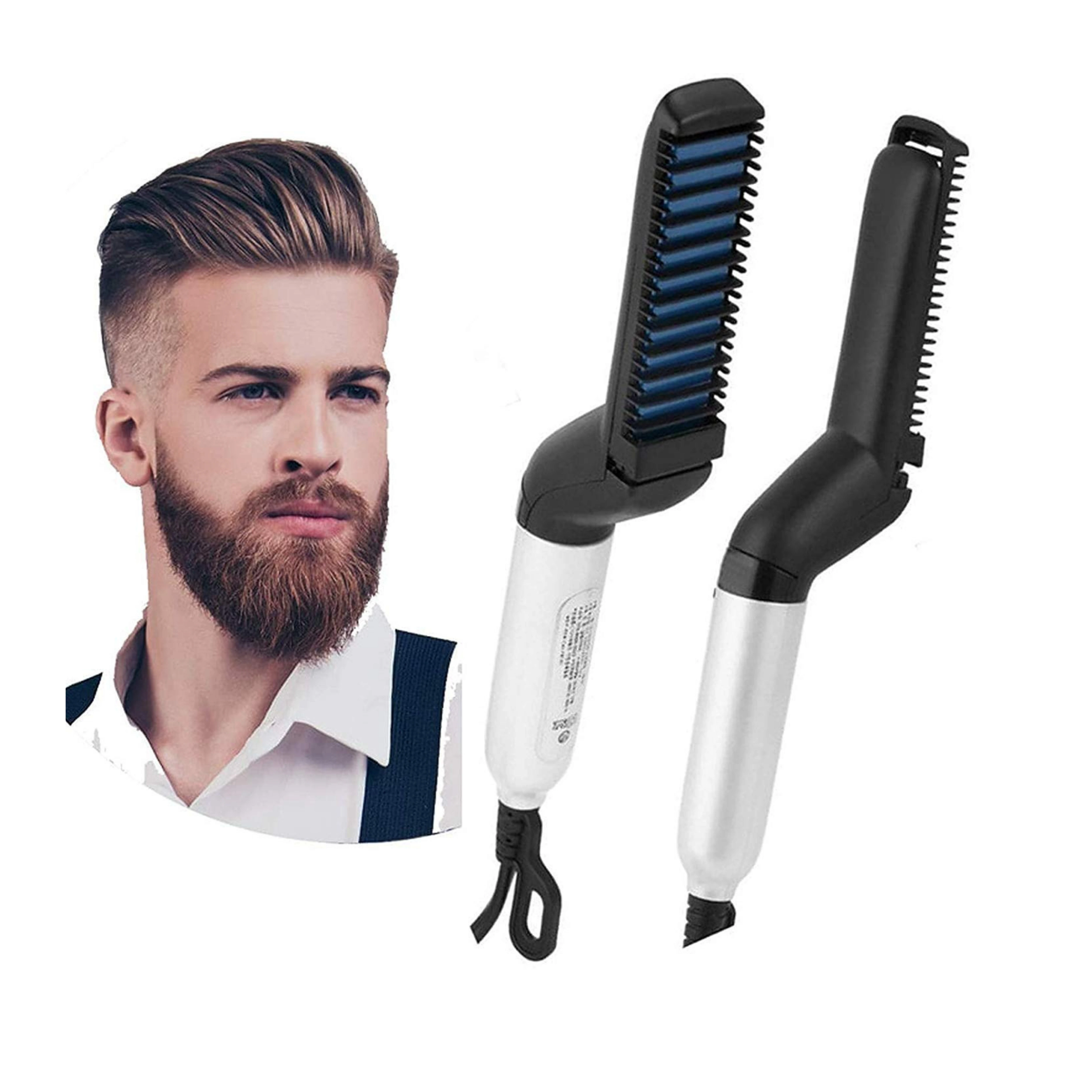 SPIRITUAL HOUSE Hair Styler For Men, Electric Beard Straightener, Massage Hair  Comb Beard for men - JioMart