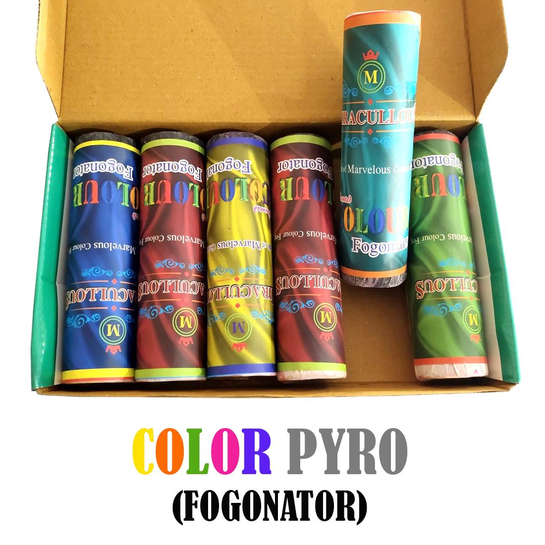Buy FOBHIYA Electric Color Fog Pyro 3 Different Colors in 1 Pyro