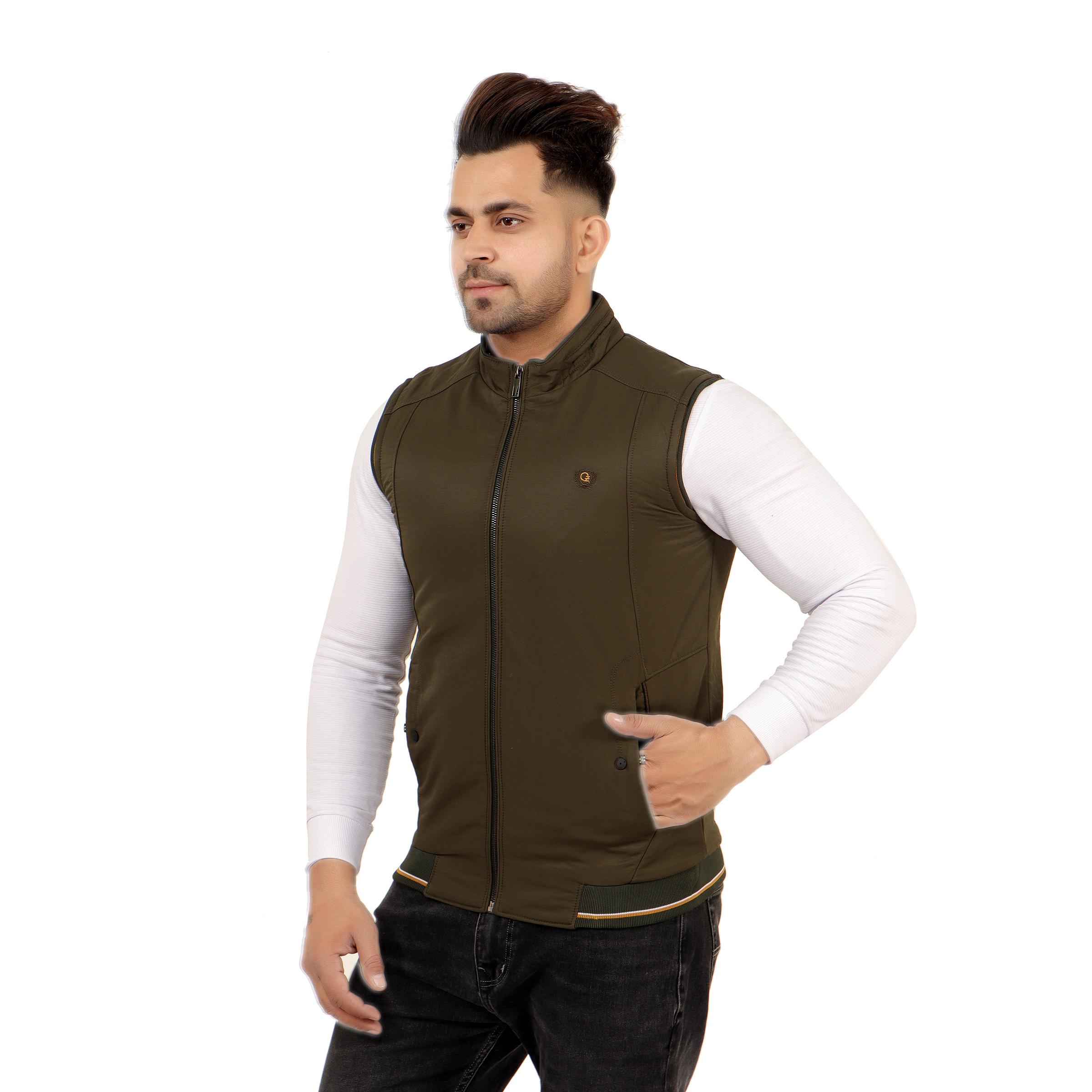 Buy NEO ITALY Winterwear Sleeveless Jacket For Men Online at Best