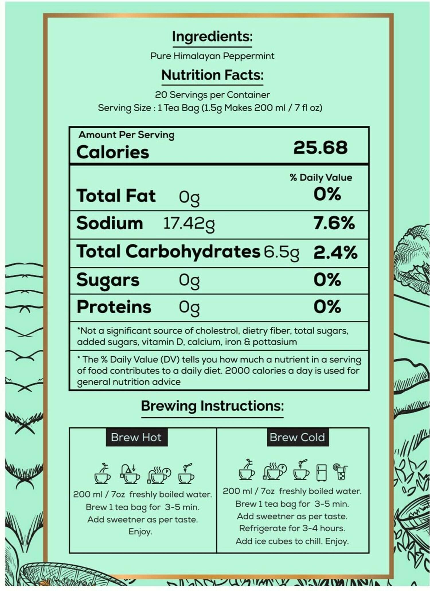 mint tea様 ♡ 専用ページ Buy HEALTHY & HYGIENE 100% Natural Authentic Himalayan Peppermint
