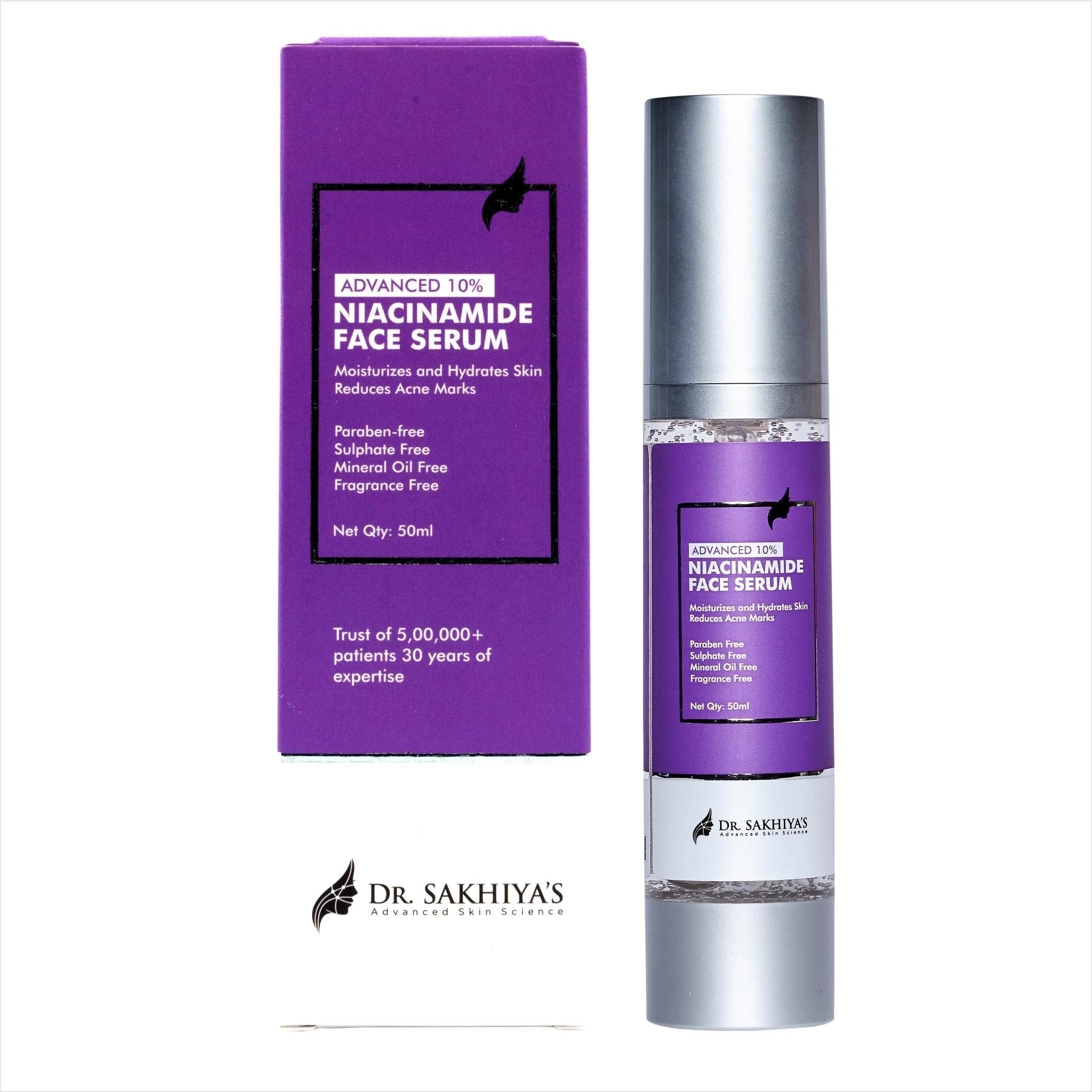 シェアスマイル　PRASADA SERUM 新品未使用 Buy Dr. Sakhiya'S 10% Niacinamide Am & Pm Gel base Face Serum with