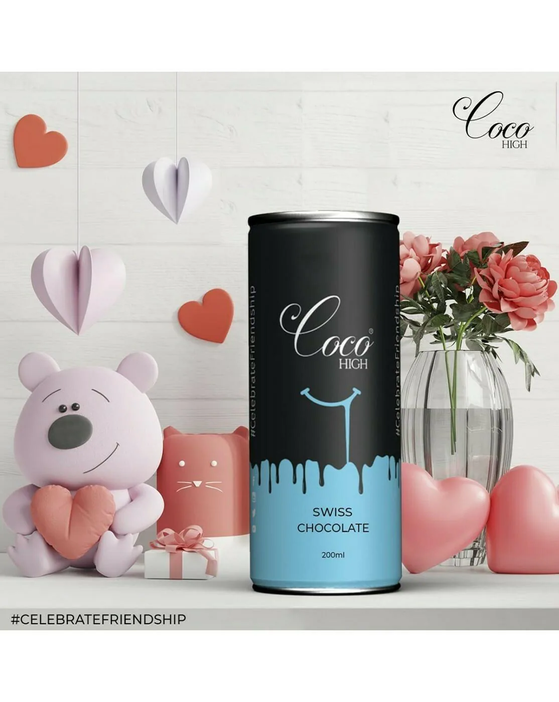 Buy COCO HIGH Combo of Swiss Chocolate (2 Can) + Caffe Mocha (2