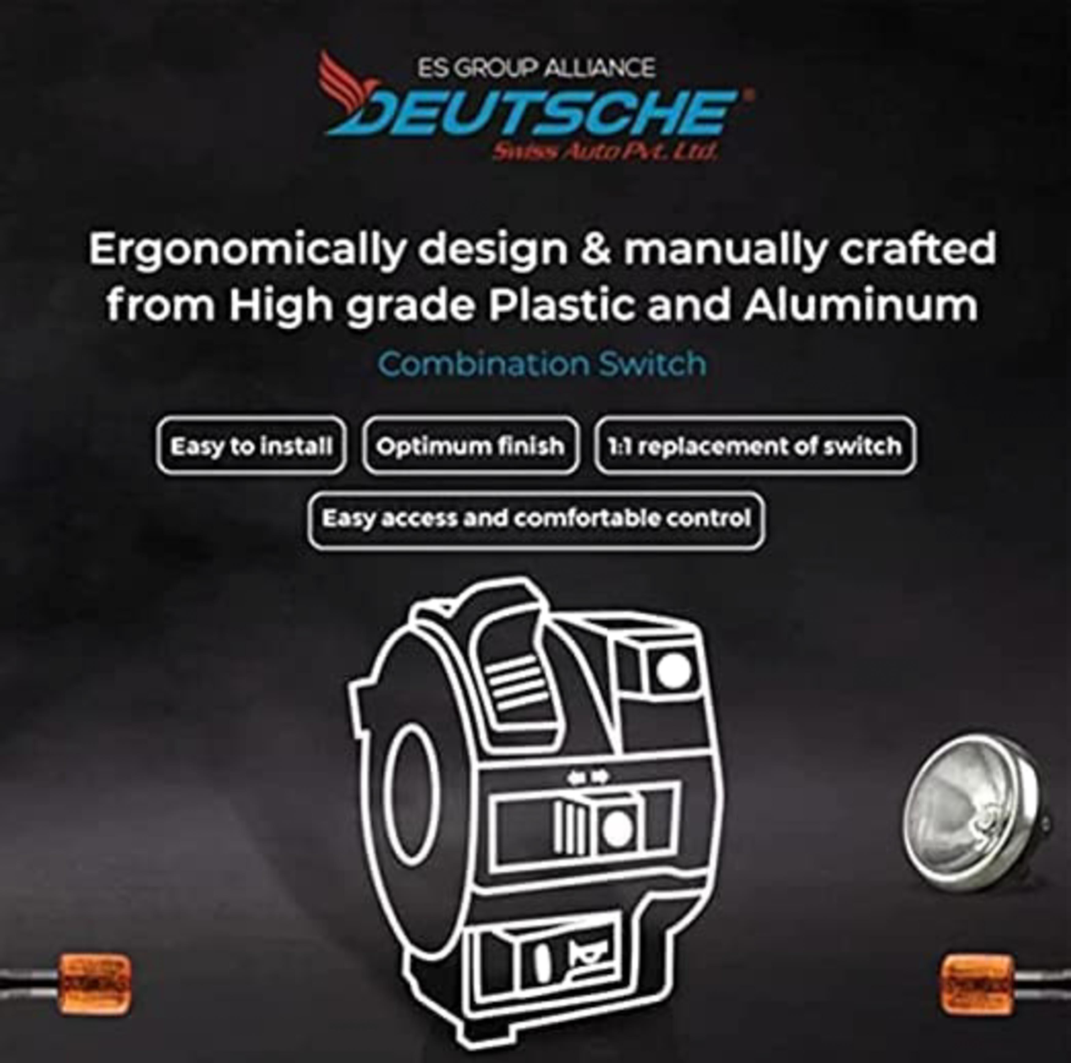 Buy Deutsche Combination Switch For Cd Deluxe Online at Best