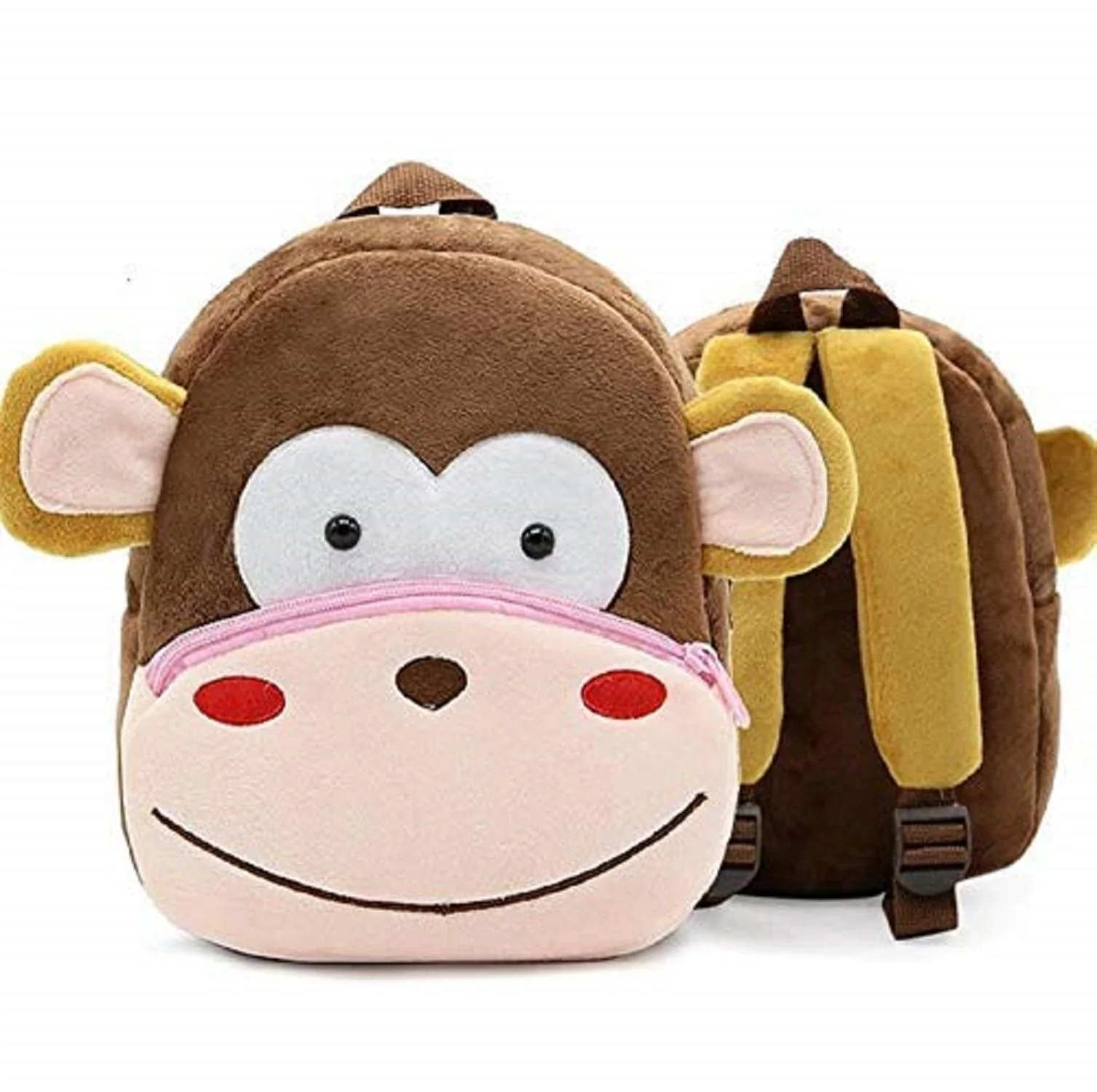 Kiddiewink Soft Plush Cartoon School Backpack Bag for Kids (2 to 6 Years) -  JioMart