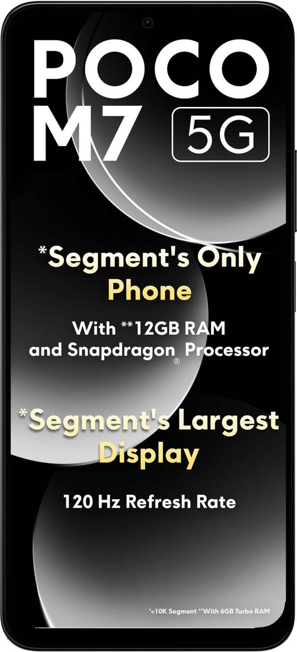 Xiaomi POCO M7 6GB+128GB SIMフリー ブラック POCO M7 Pro 5G｜価格比較・SIMフリー・最新情報 - 価格.com