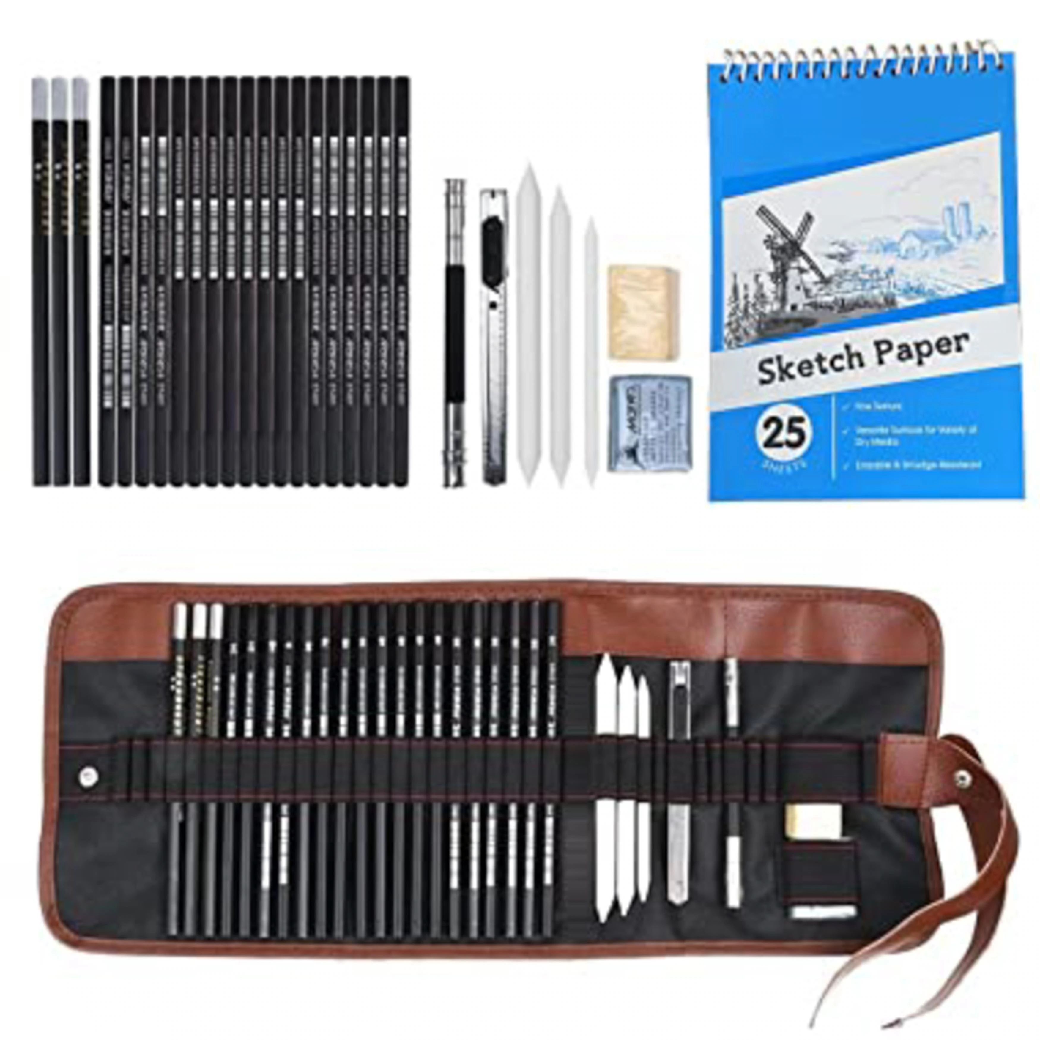 Buy Wynhard Drawing Pencils 29 Drawing Pencil Set for Artists Art