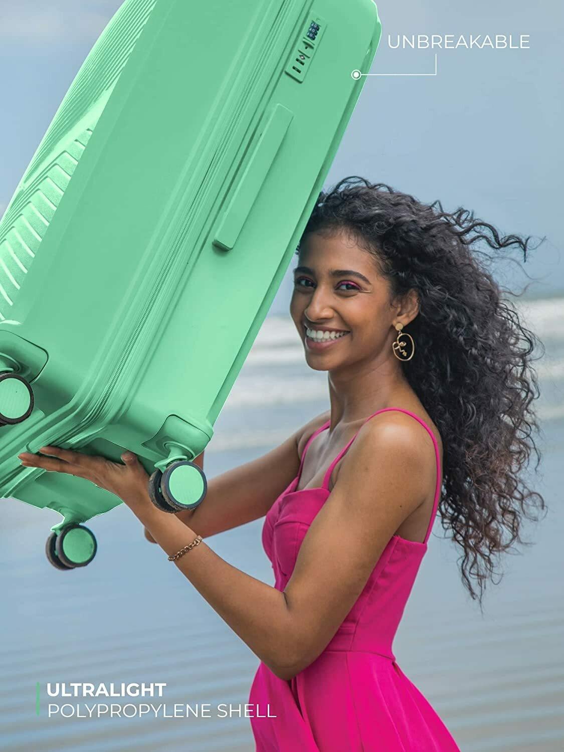 Buy Nasher Miles Bruges Hard-Sided Polypropylene Check-in Luggage