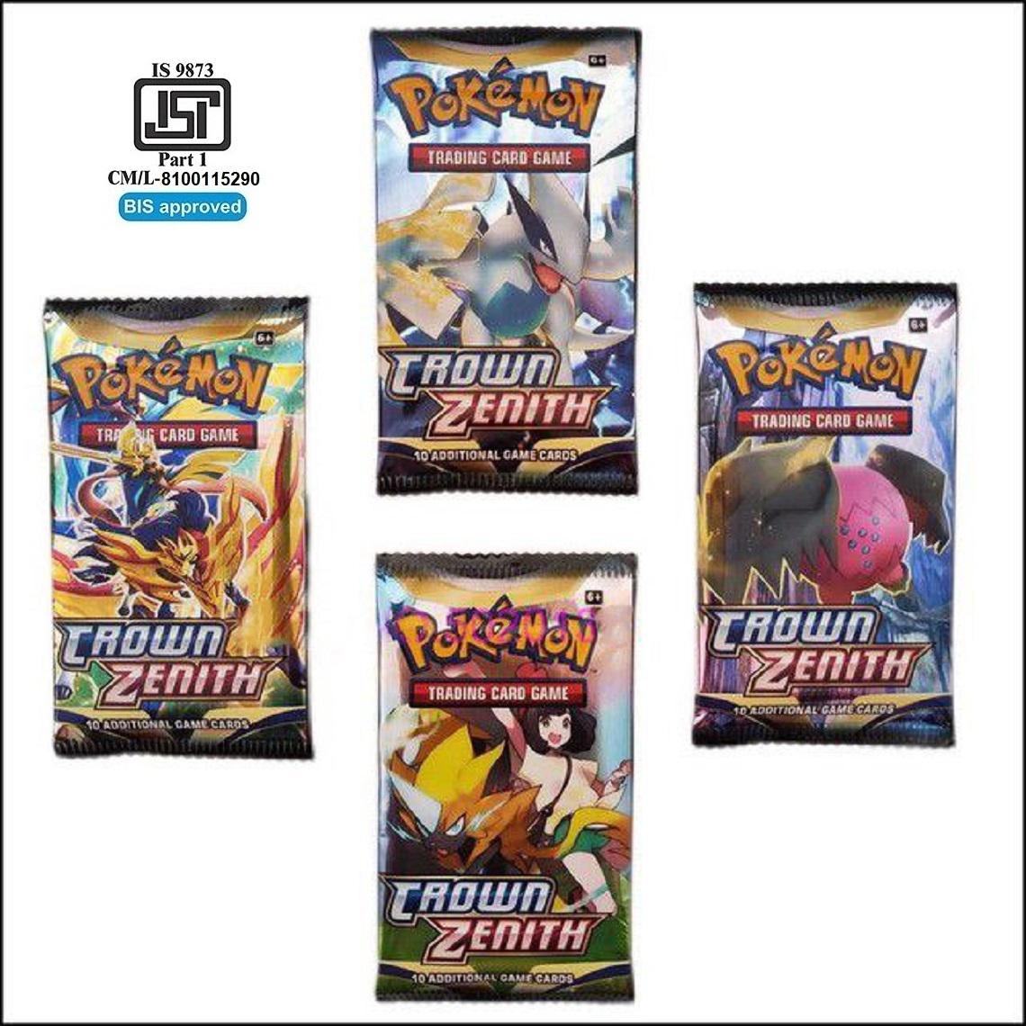 Buy Moonza Pokemon Trading Card Game Crown Zenith 36 Booster Packs